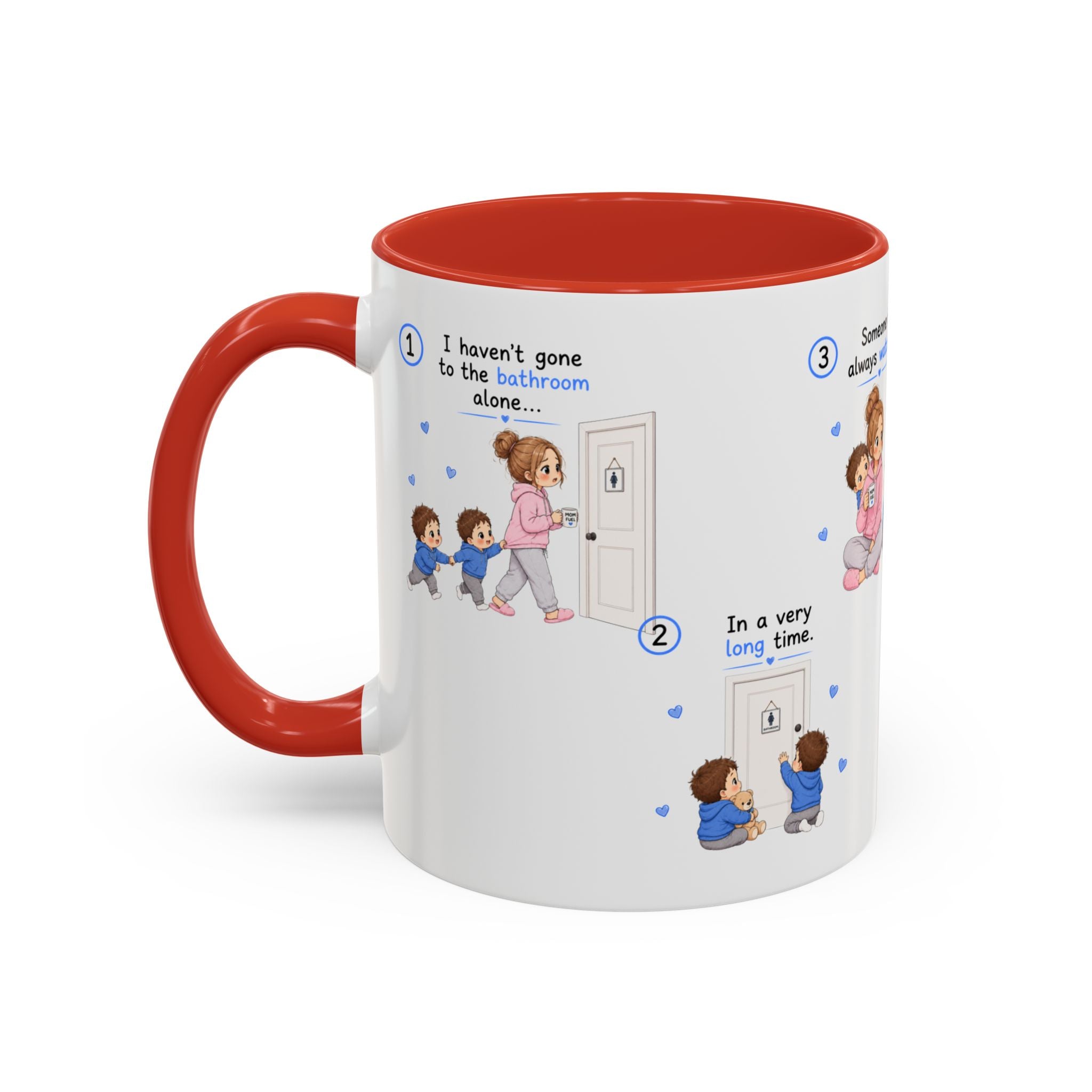 Twin Mom Coffee Mug Someone Is Always Cuddling Gift for Moms of Twins