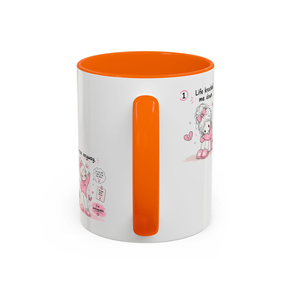 She Rose Anyway Mug Self Love Healing Journey Coffee Cup Gift for Women