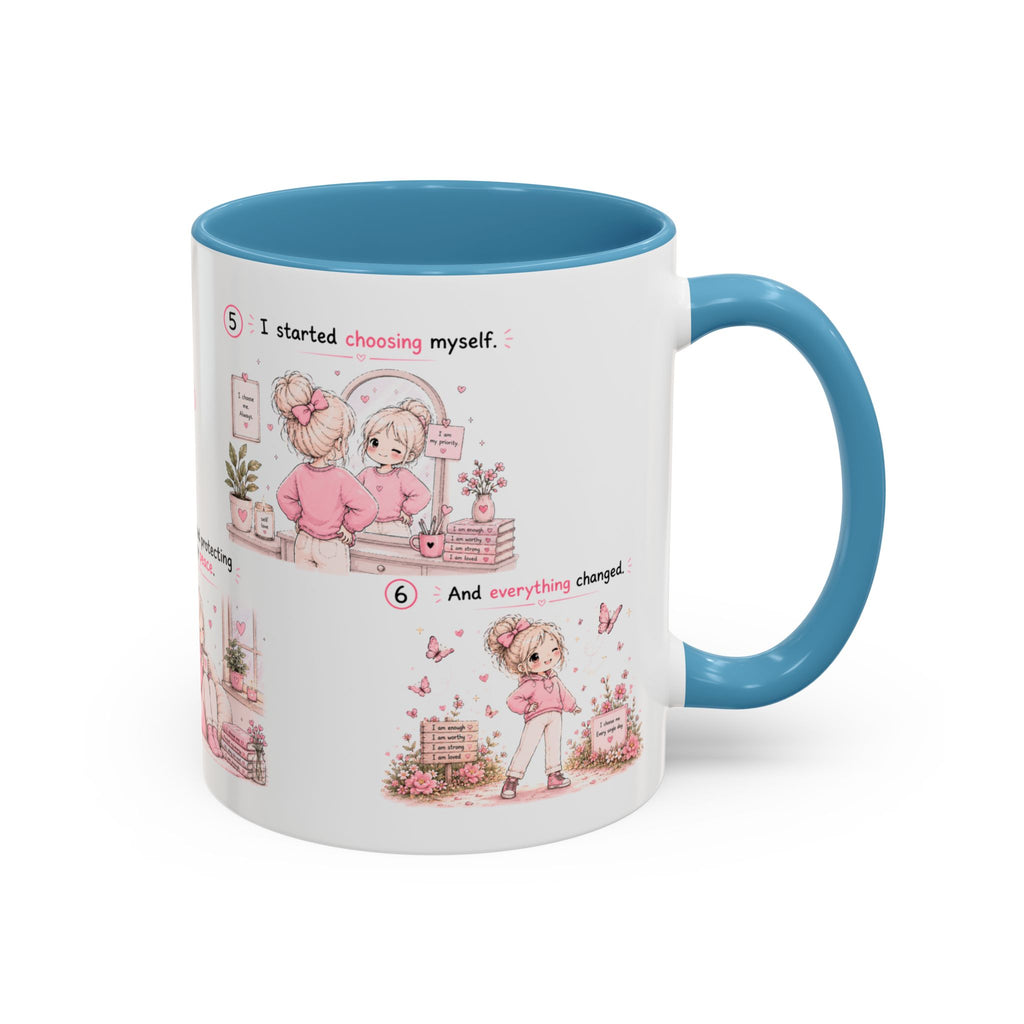 I Chose Myself Mug Self Love Healing Journey Gift for Women