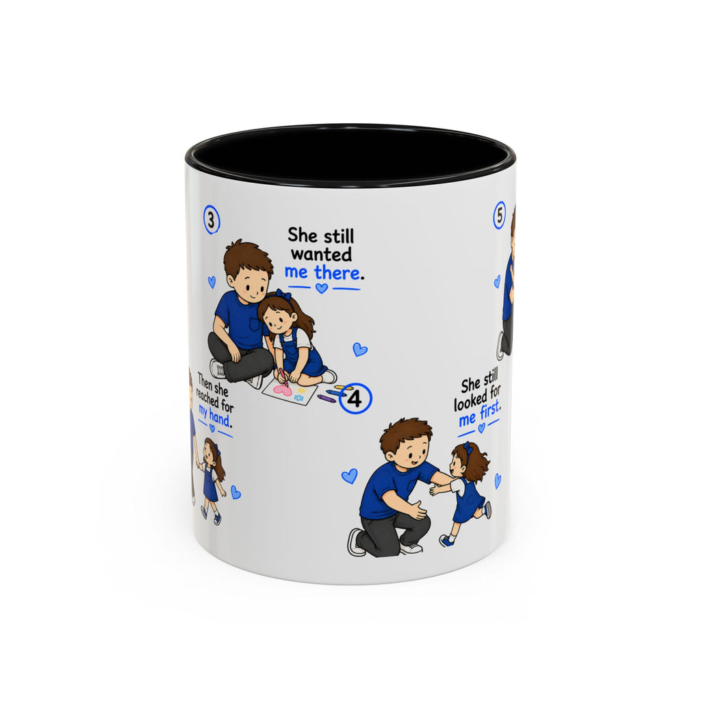 She Will Always Be My Little Girl Mug Dad Daughter Gift Girl Dad Coffee Mug Father Daughter Comic Mug Fathers Day Gift