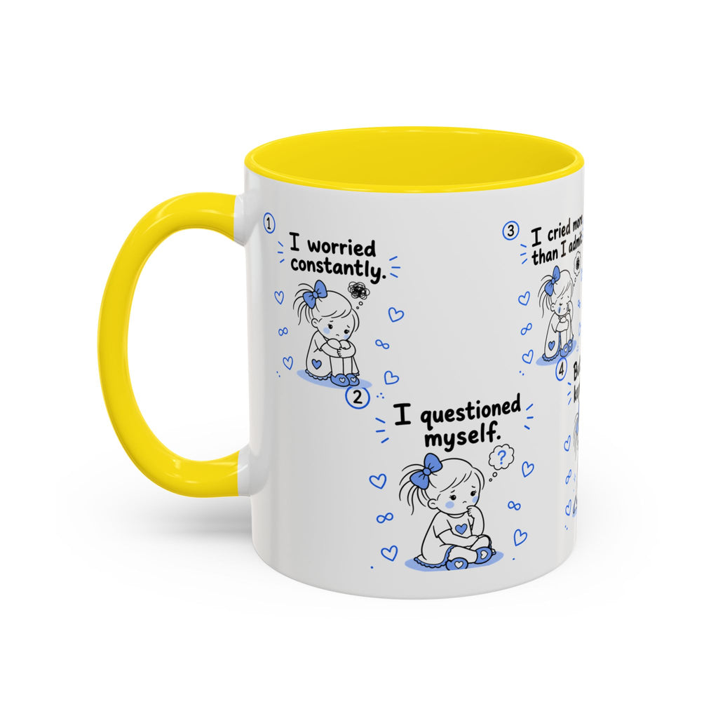 Autism Mom Mug  One Day at a Time  Inspirational Coffee Cup for Special Needs Moms