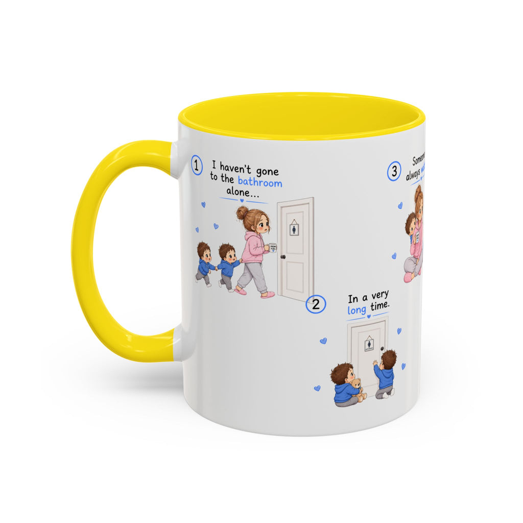 Twin Mom Coffee Mug Someone Is Always Cuddling Gift for Moms of Twins