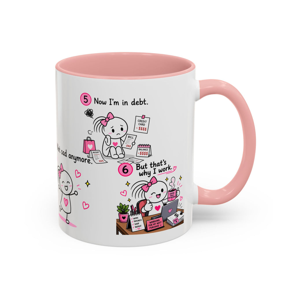 Retail Therapy Mug Funny Shopping Mug Online Shopping Gift Self Care Coffee Cup
