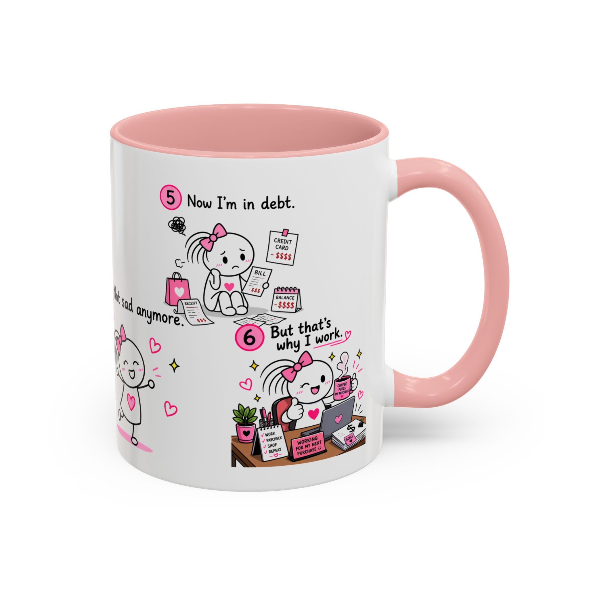 Retail Therapy Mug Funny Shopping Mug Online Shopping Gift Self Care Coffee Cup