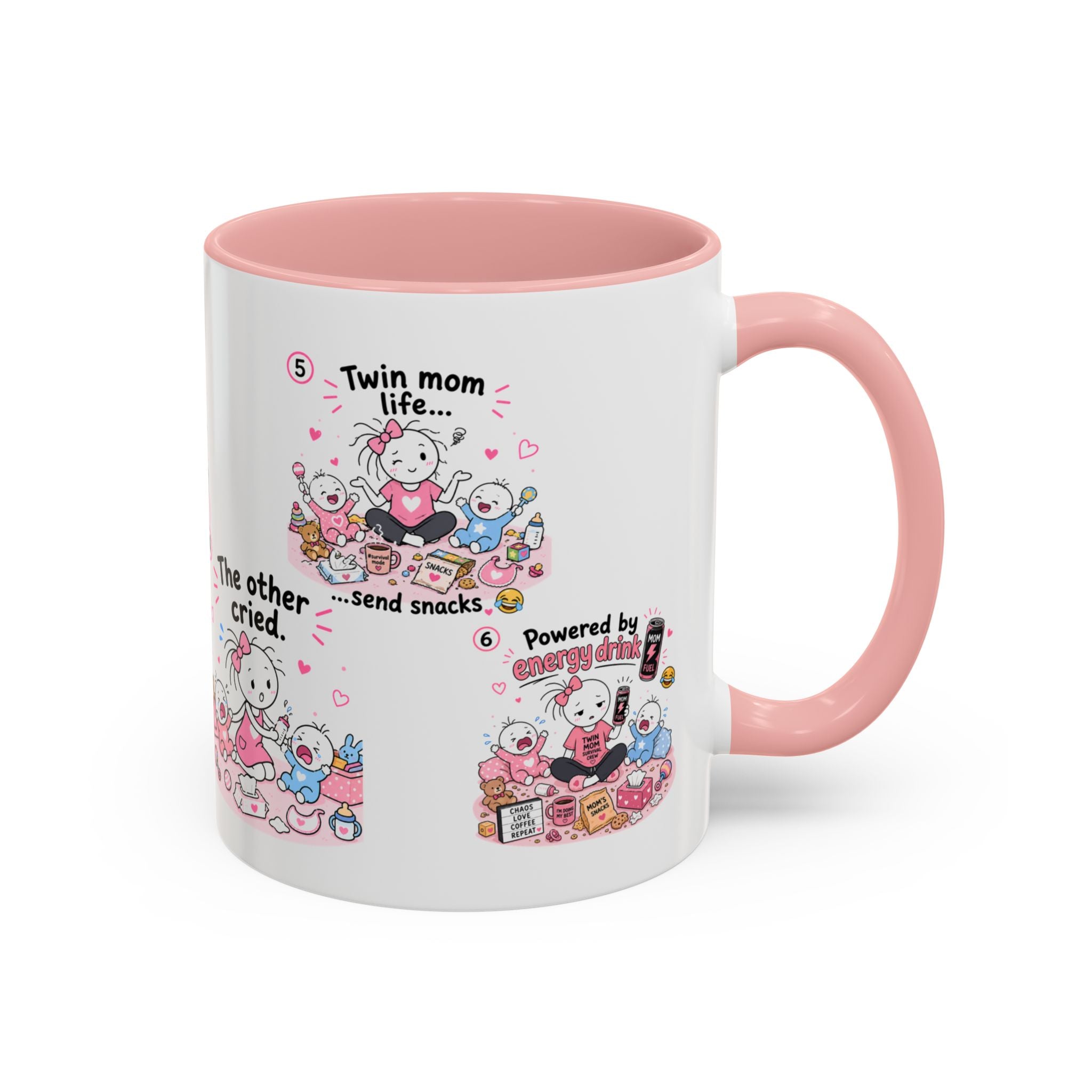Twin Mom Life Mug Funny Twin Mom Gift Twin Mom Coffee Cup Mother of Twins Mug