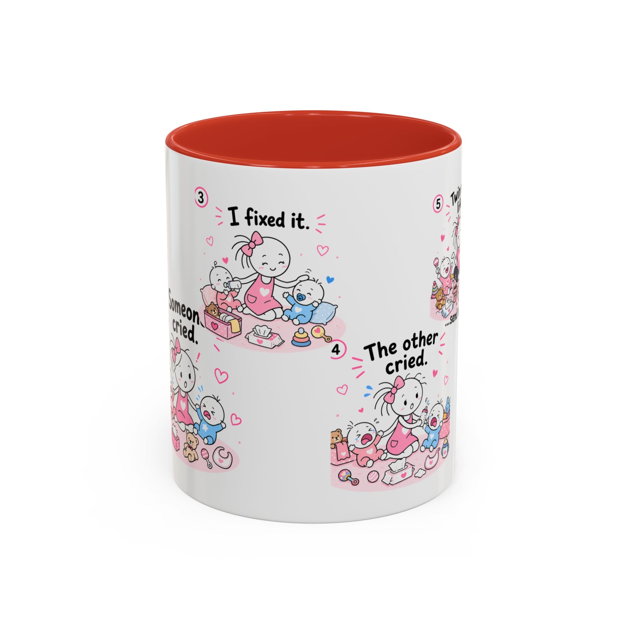 Twin Mom Life Mug Funny Twin Mom Gift Twin Mom Coffee Cup Mother of Twins Mug