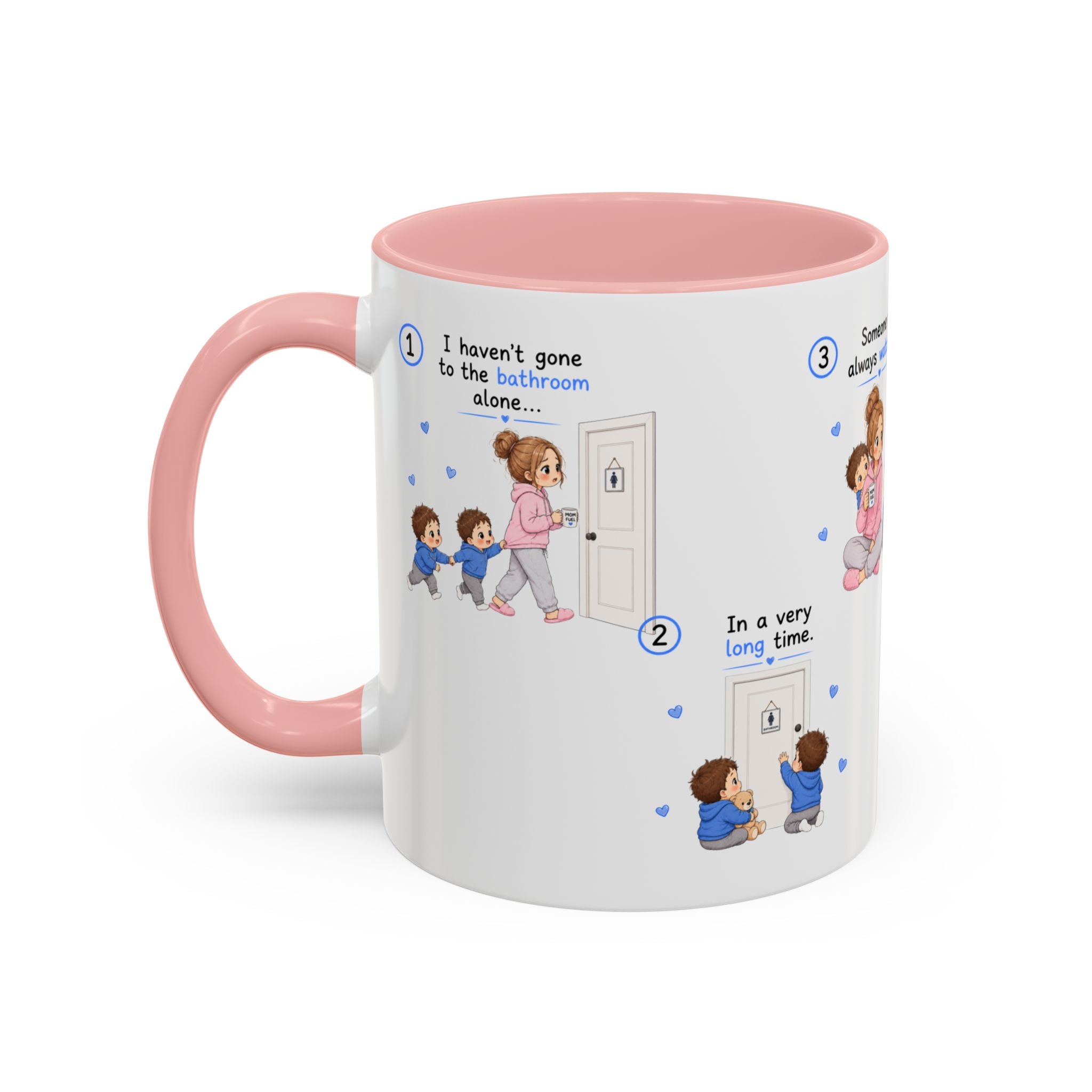 Twin Mom Coffee Mug Someone Is Always Cuddling Gift for Moms of Twins