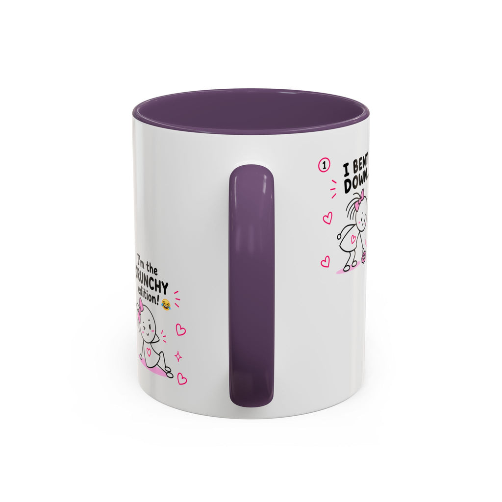 Crunchy Edition Cute Spine Puns Mug | Accent Coffee Mug
