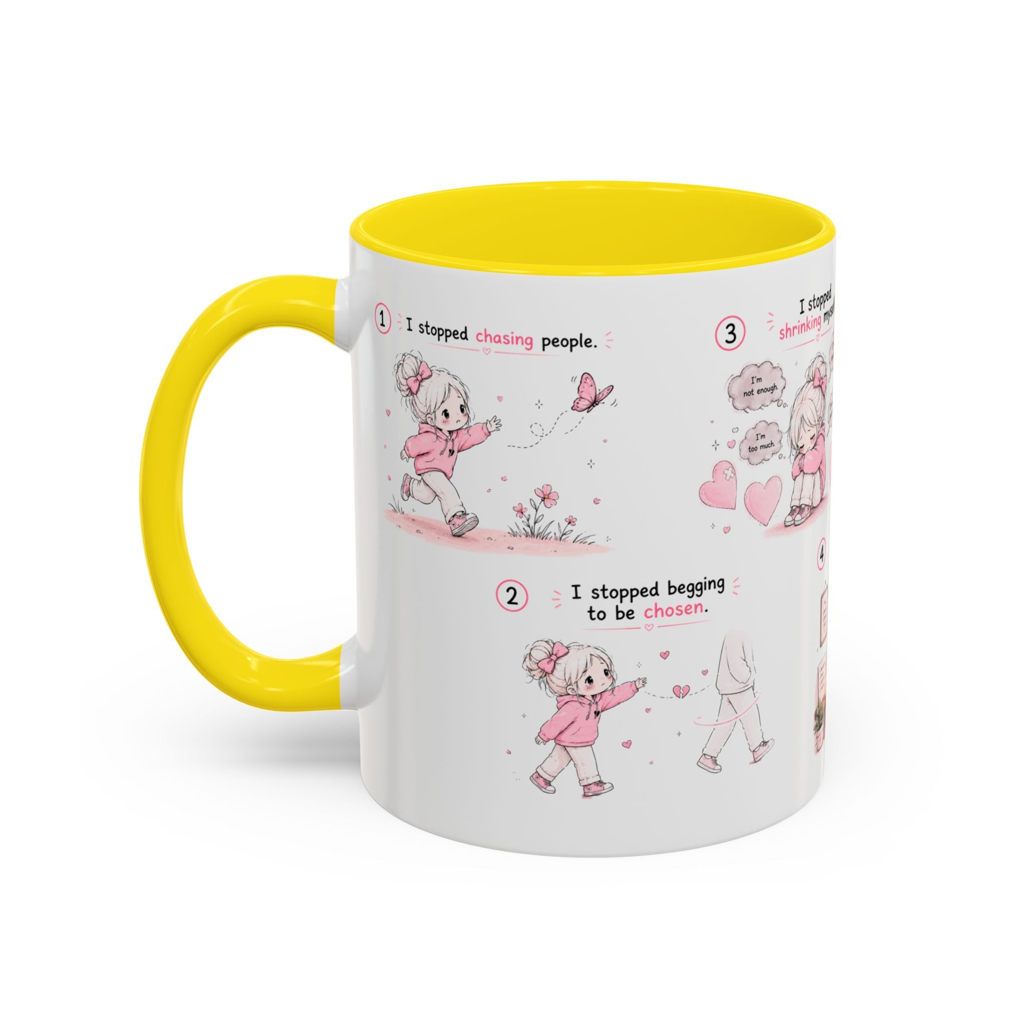 I Chose Myself Mug Self Love Healing Journey Gift for Women