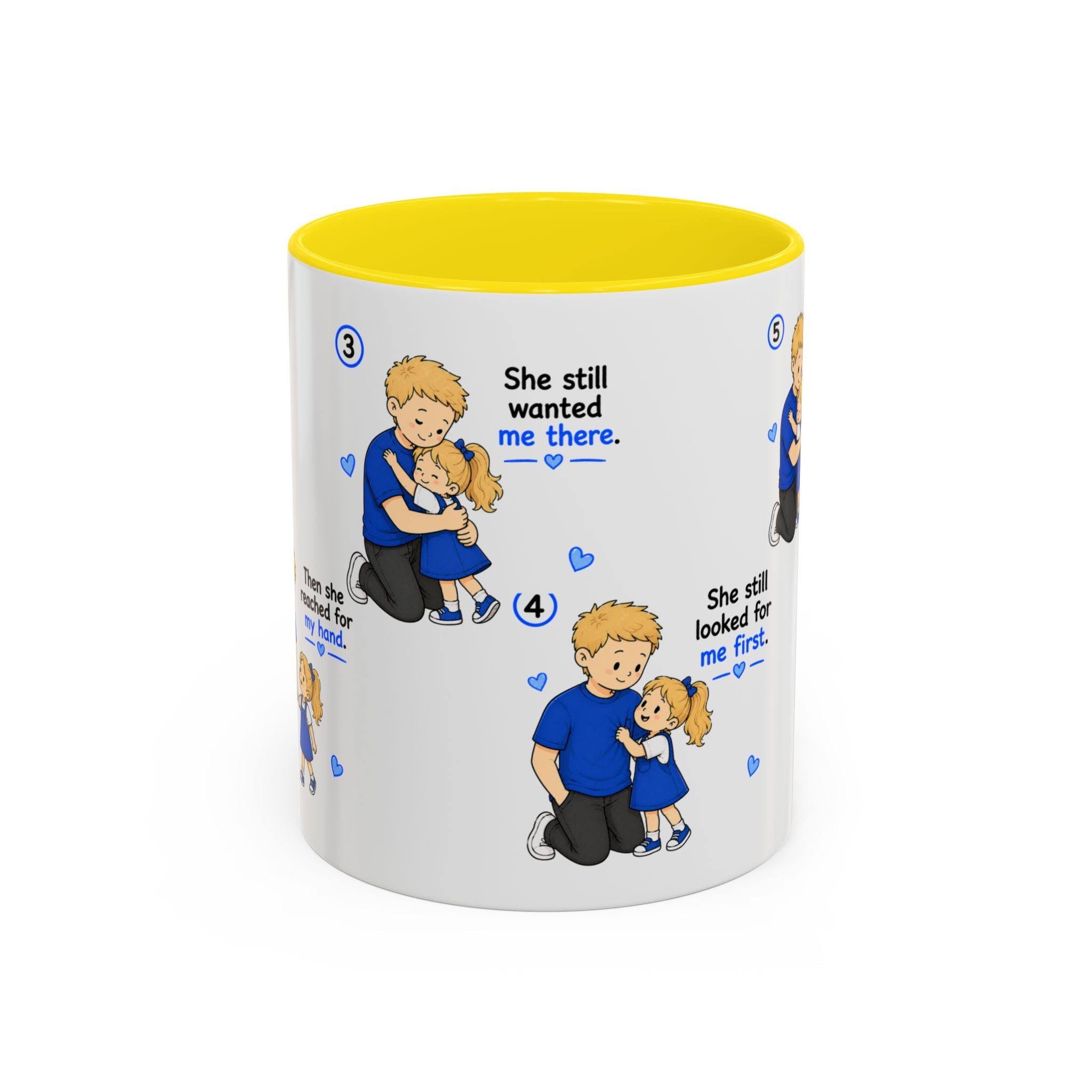 She Will Always Be My Little Girl Mug Girl Dad Gift Father Daughter Coffee Mug Dad Daughter Comic Story Mug Fathers Day Gift