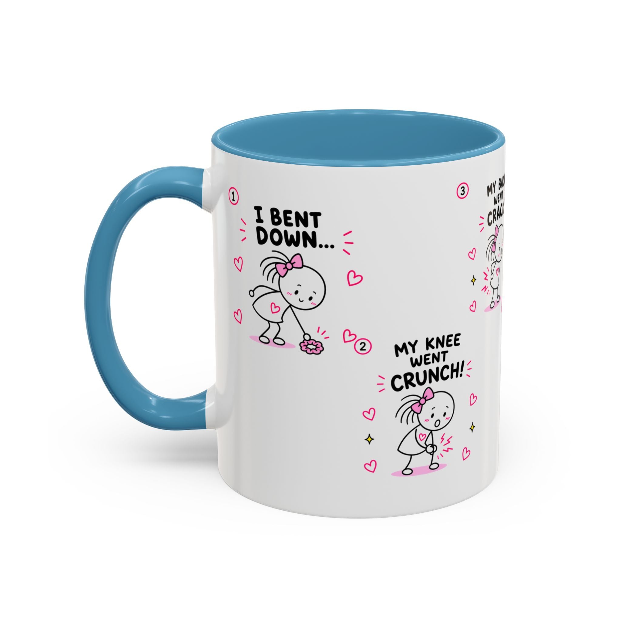 Crunchy Edition Cute Spine Puns Mug | Accent Coffee Mug