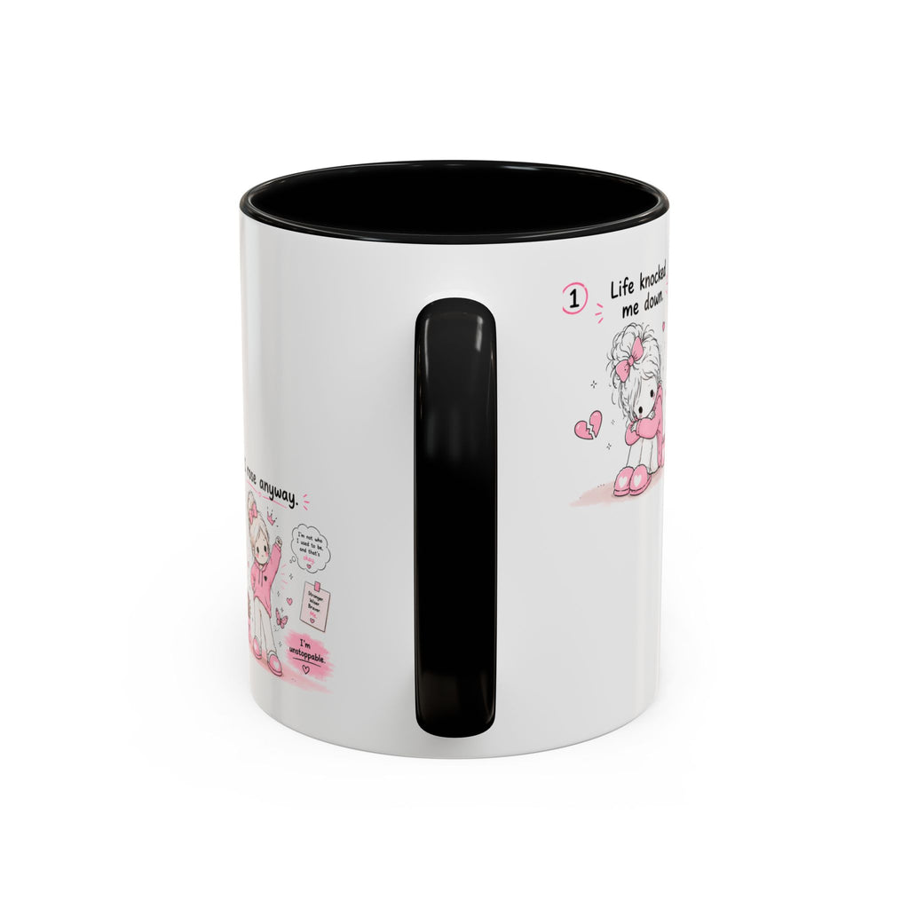 She Rose Anyway Mug Self Love Healing Journey Coffee Cup Gift for Women