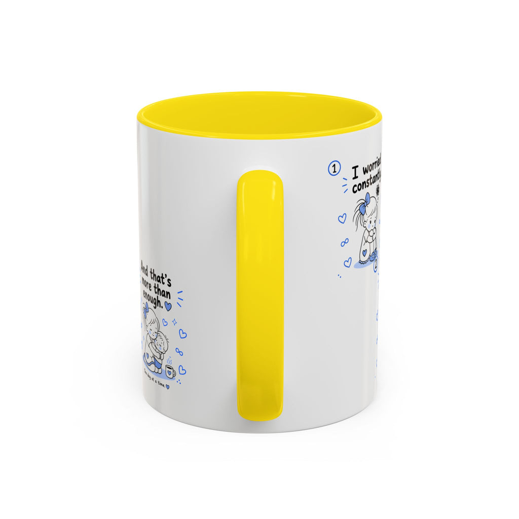 Autism Mom Mug  One Day at a Time  Inspirational Coffee Cup for Special Needs Moms