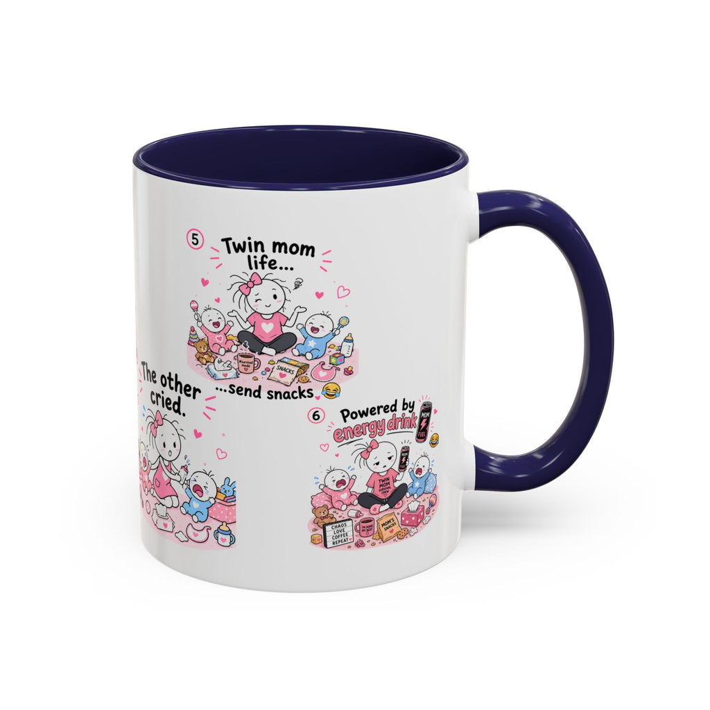 Twin Mom Life Mug Funny Twin Mom Gift Twin Mom Coffee Cup Mother of Twins Mug
