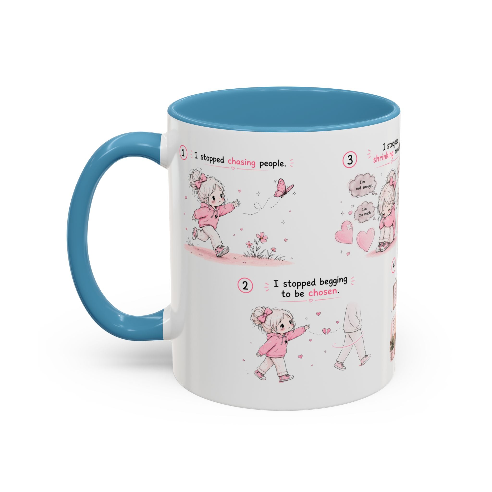 I Chose Myself Mug Self Love Healing Journey Gift for Women