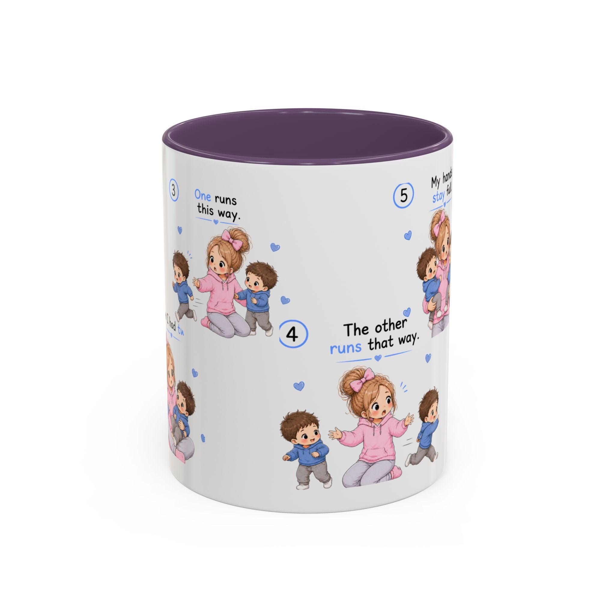 Twin Mom Mug Double the Chaos Double the Love Coffee Cup