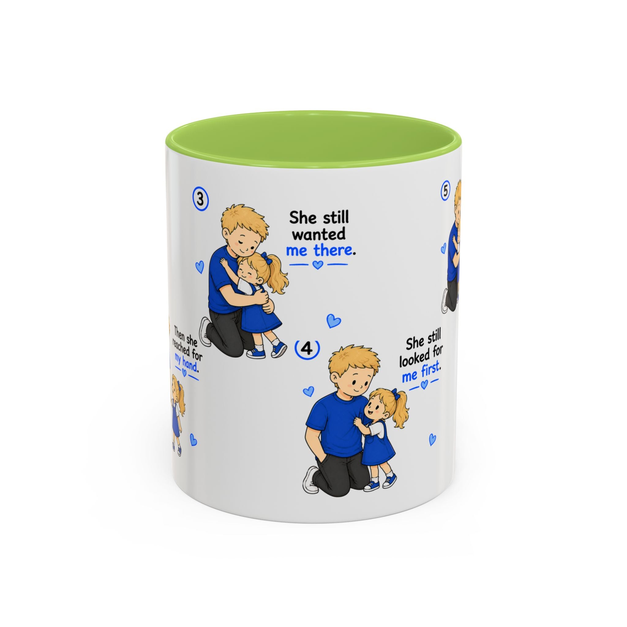 She Will Always Be My Little Girl Mug Girl Dad Gift Father Daughter Coffee Mug Dad Daughter Comic Story Mug Fathers Day Gift