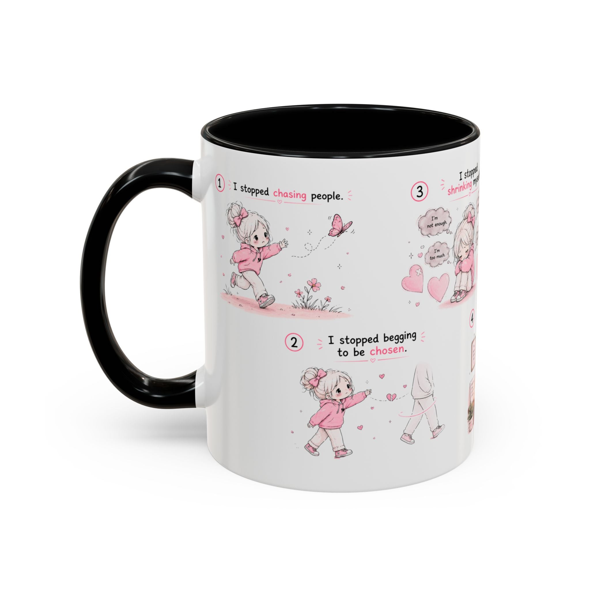 I Chose Myself Mug Self Love Healing Journey Gift for Women
