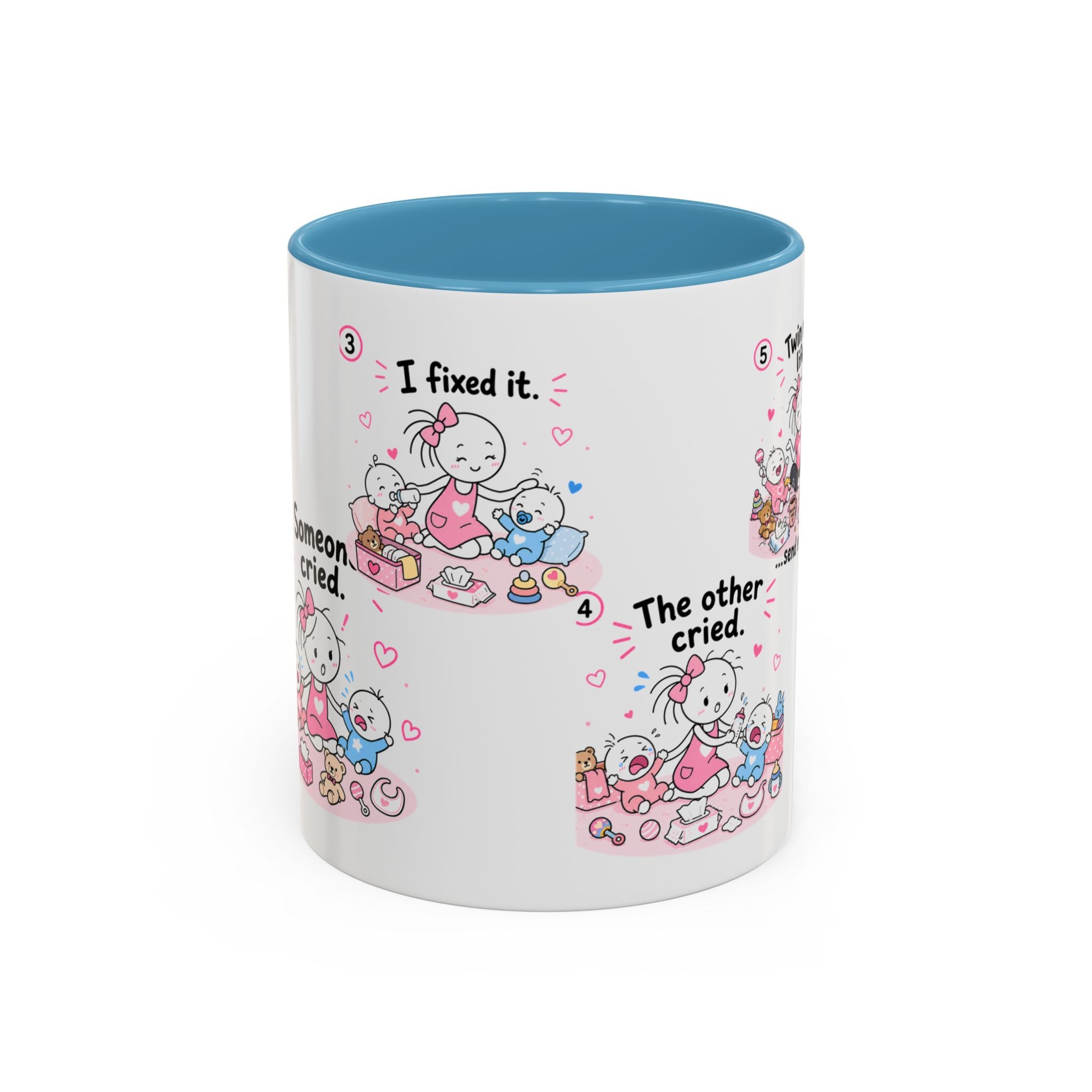 Twin Mom Life Mug Funny Twin Mom Gift Twin Mom Coffee Cup Mother of Twins Mug