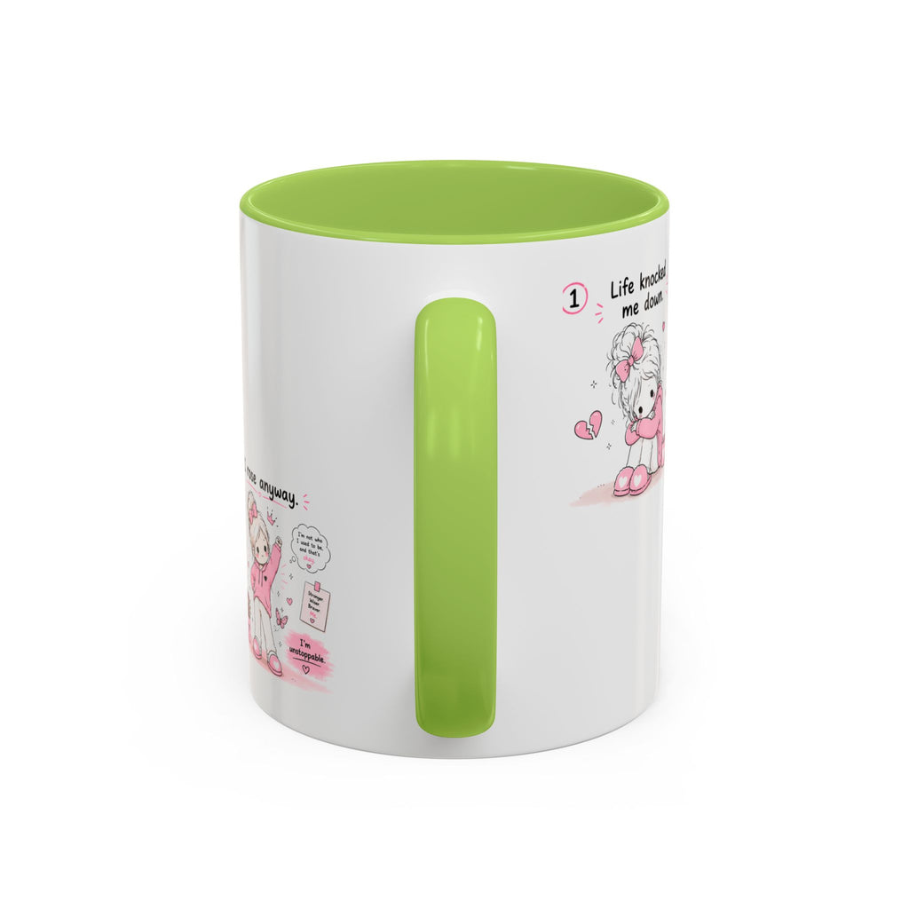 She Rose Anyway Mug Self Love Healing Journey Coffee Cup Gift for Women