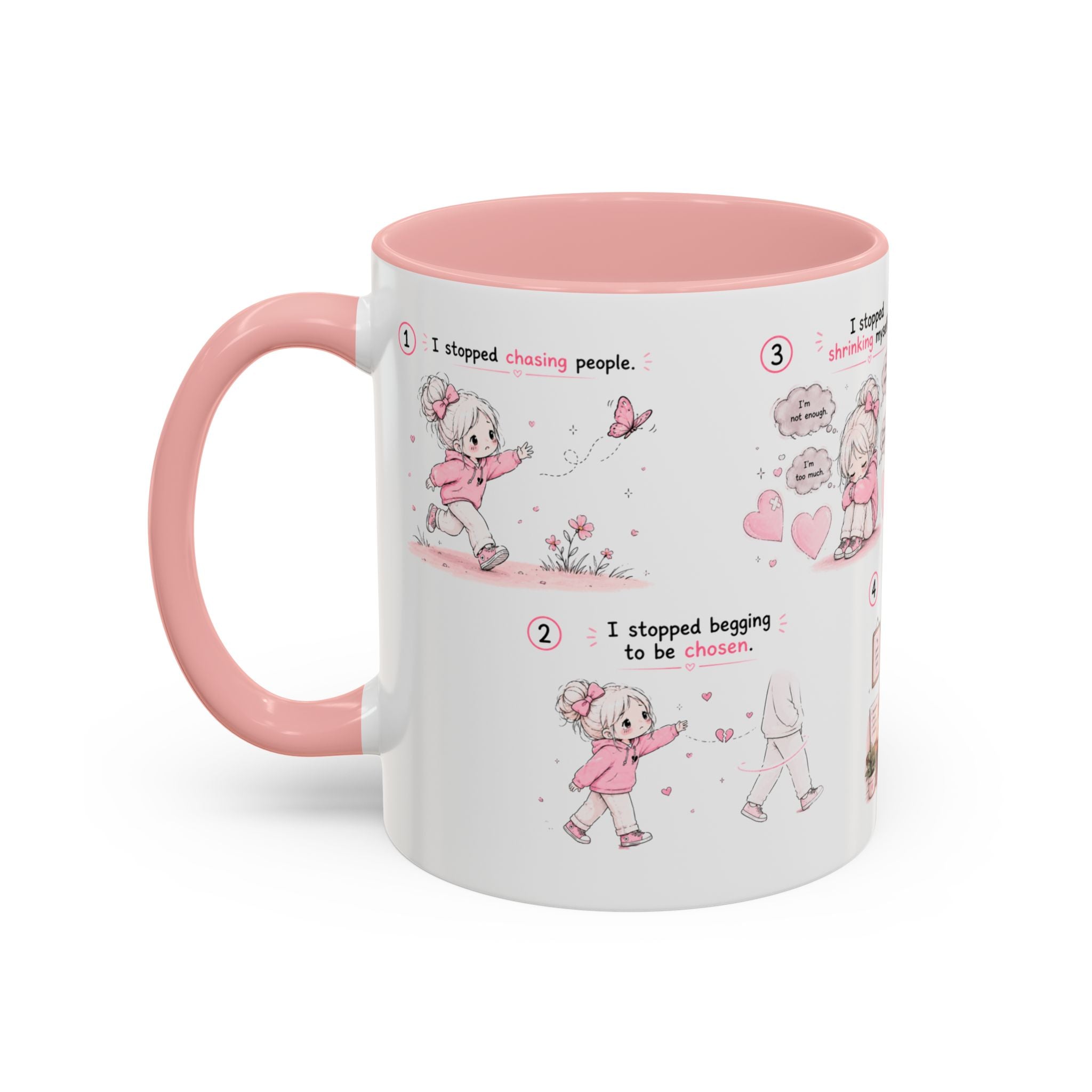 I Chose Myself Mug Self Love Healing Journey Gift for Women