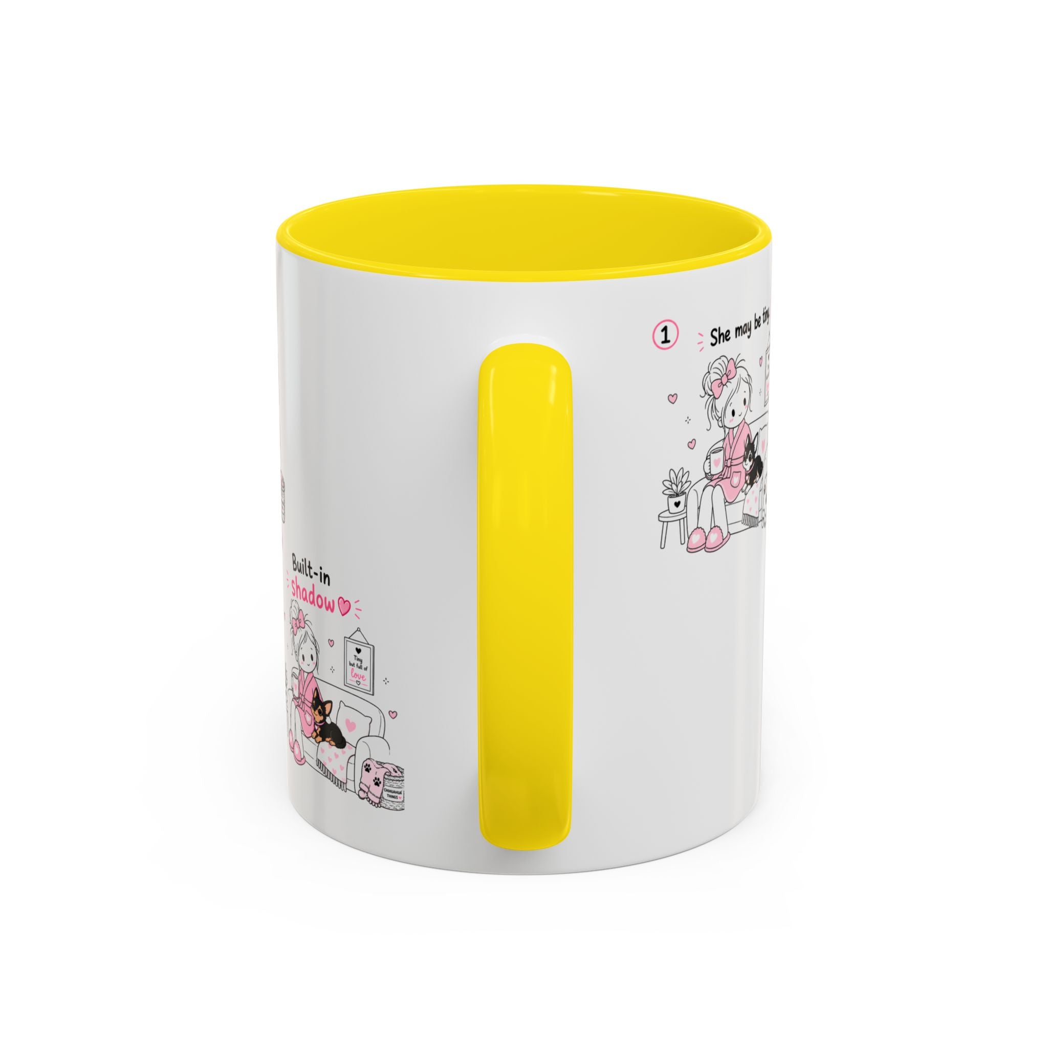 Chihuahua Mom Mug Tiny Dog Big Love Coffee Cup Cute Chihuahua Gift