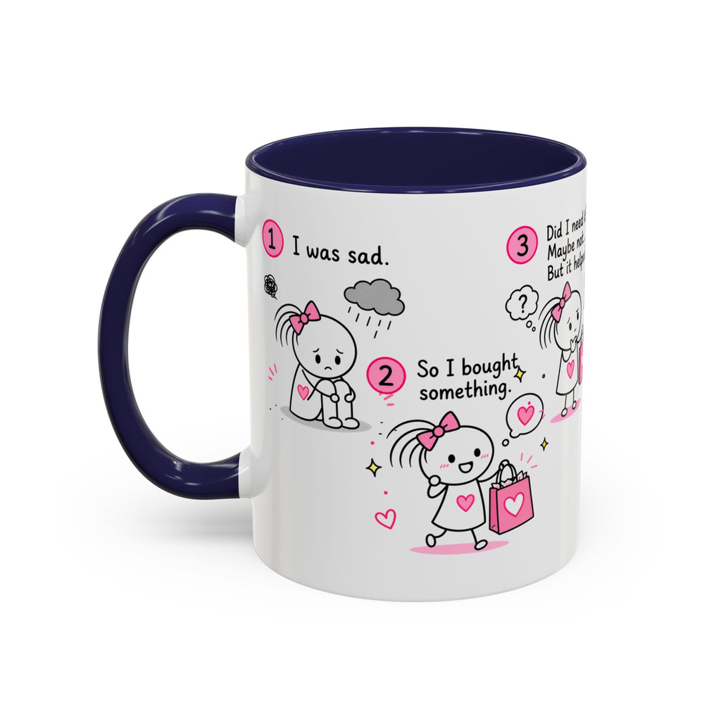 Retail Therapy Mug Funny Shopping Mug Online Shopping Gift Self Care Coffee Cup