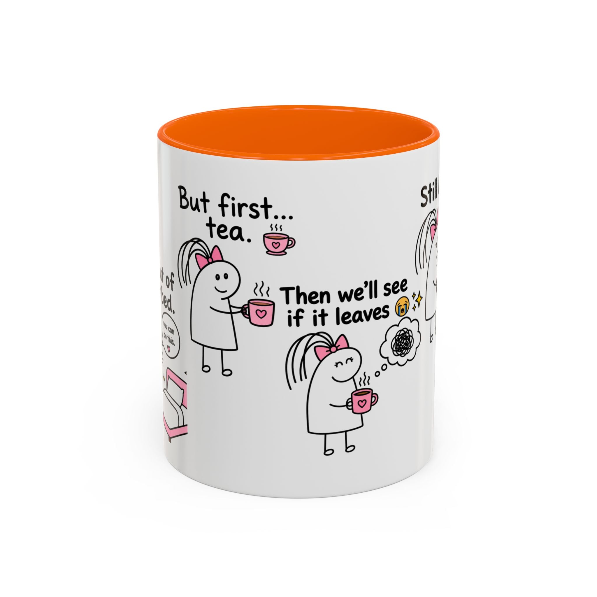 But First Tea | Funny Mental Health Cartoon