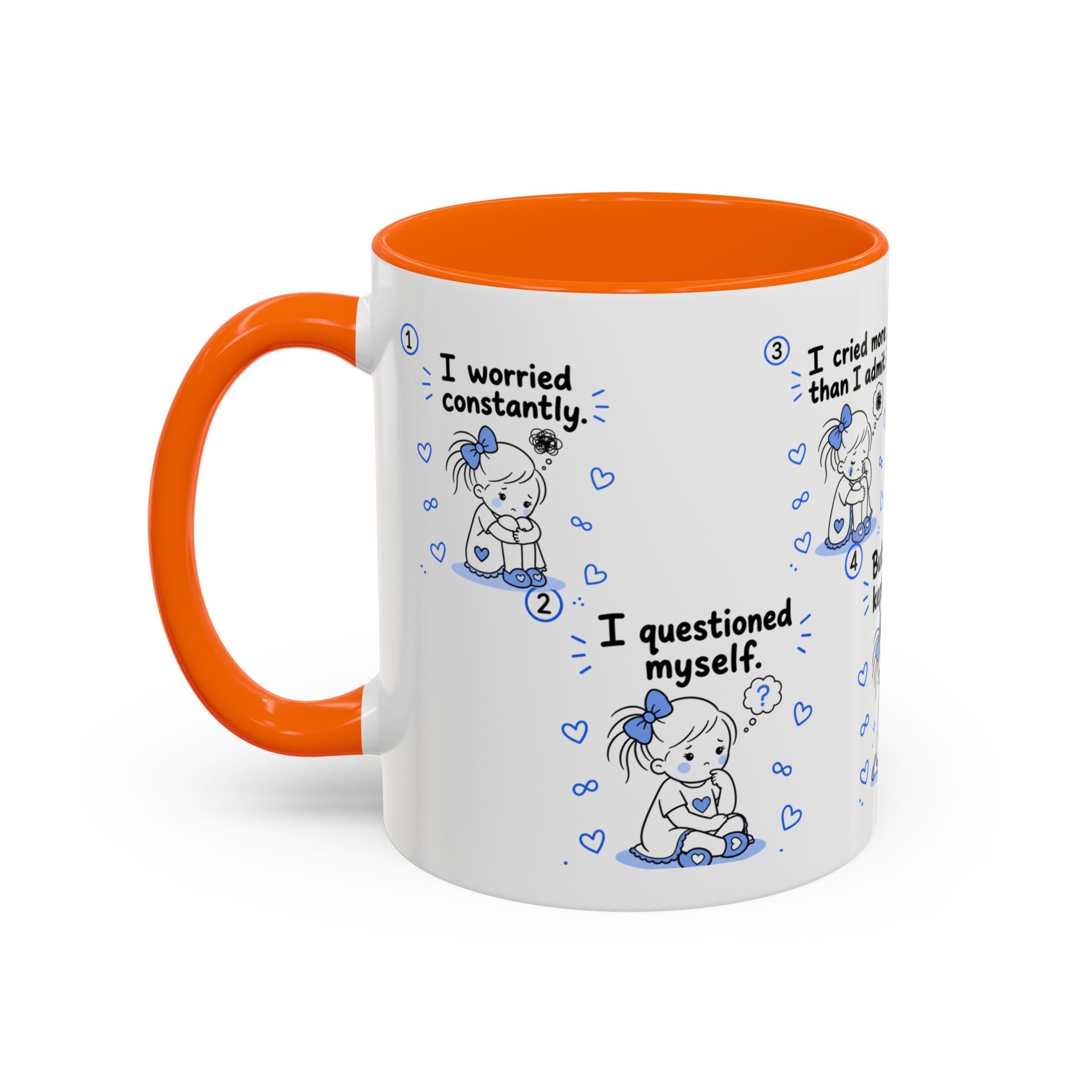 Autism Mom Mug  One Day at a Time  Inspirational Coffee Cup for Special Needs Moms