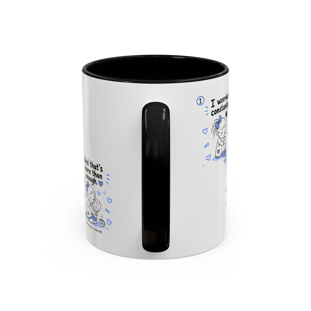 Autism Mom Mug  One Day at a Time  Inspirational Coffee Cup for Special Needs Moms