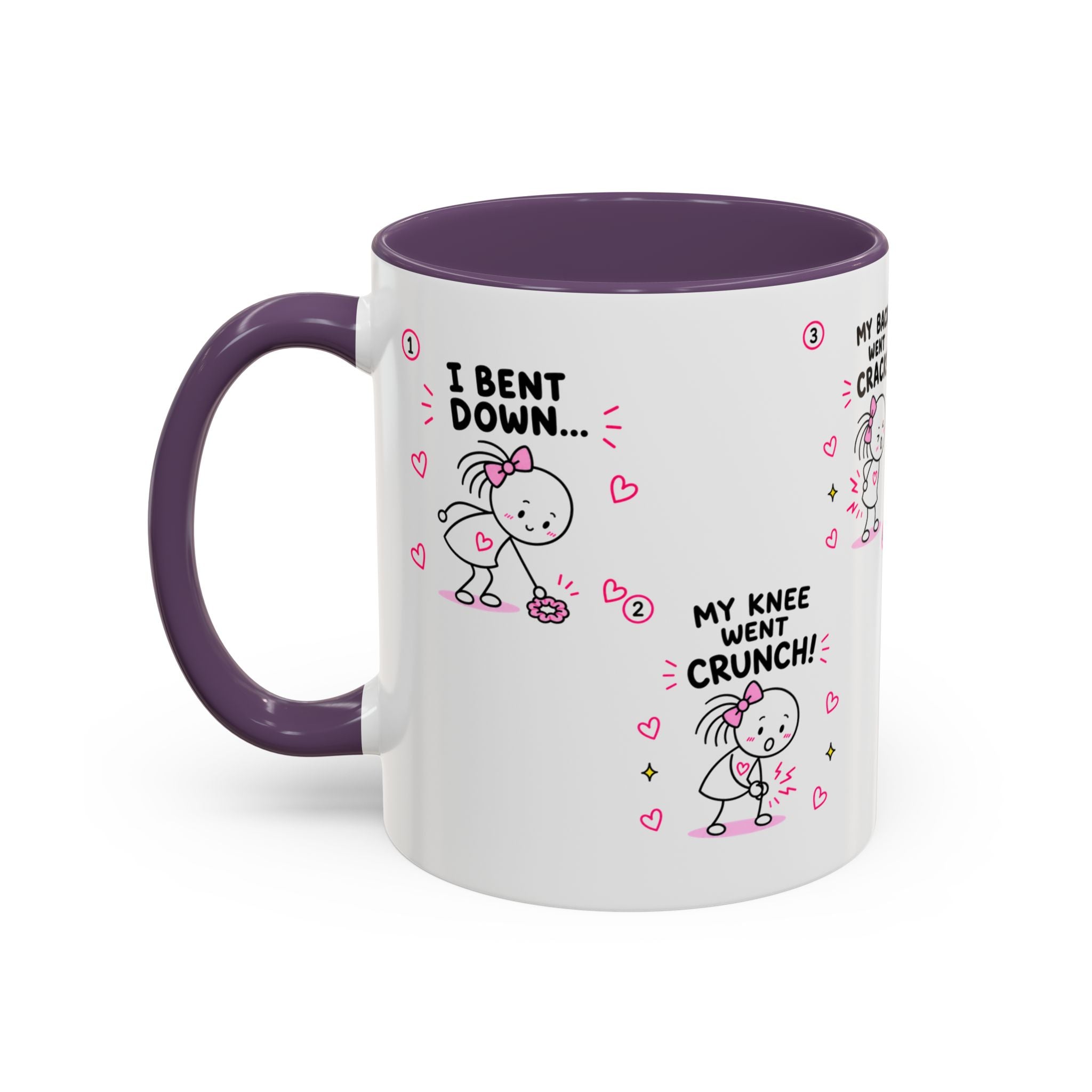 Crunchy Edition Cute Spine Puns Mug | Accent Coffee Mug