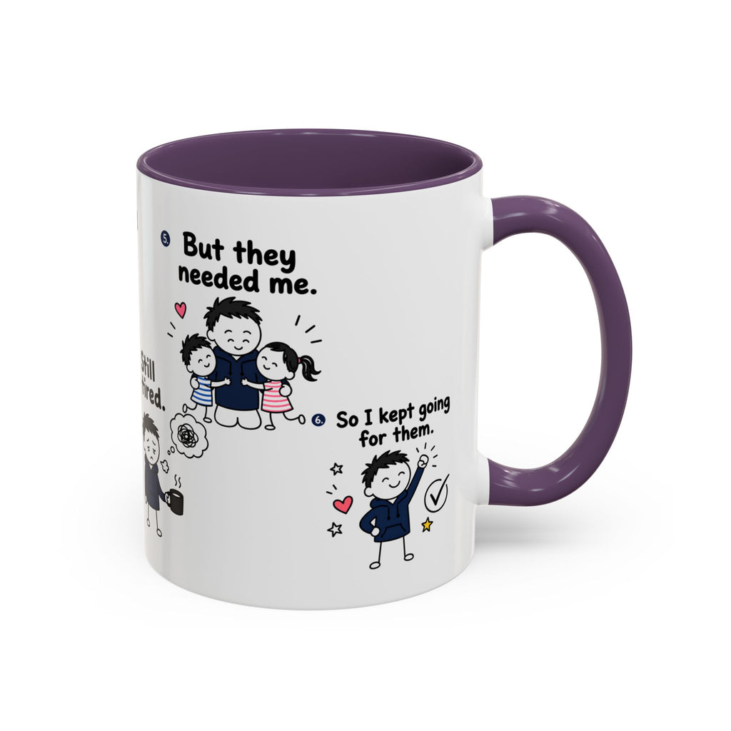 Still Tired Dad Mug, Dad Duties Called Coffee Mug, Funny Fatherhood Gift, Dad Life Mug, Gift for Dad, New Dad Present