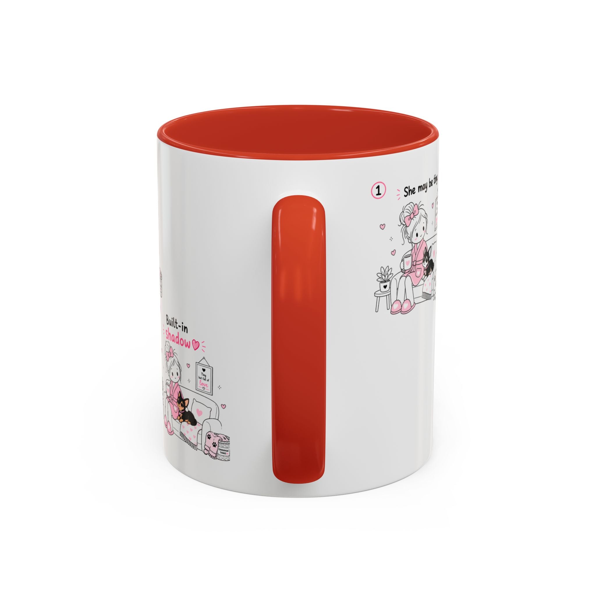 Chihuahua Mom Mug Tiny Dog Big Love Coffee Cup Cute Chihuahua Gift