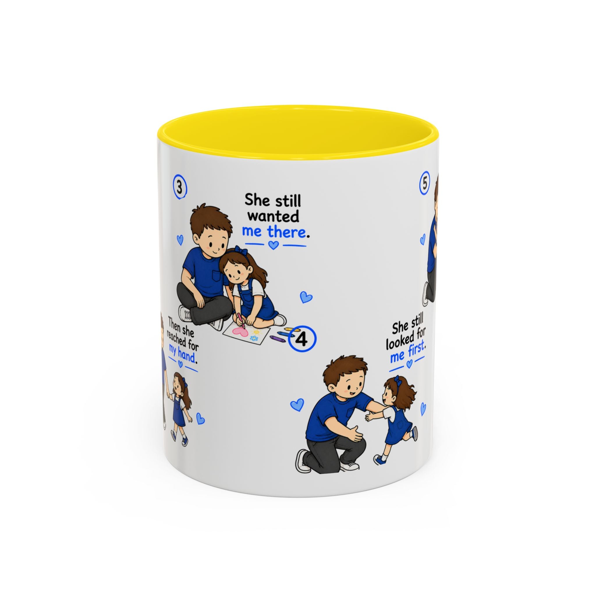 She Will Always Be My Little Girl Mug Dad Daughter Gift Girl Dad Coffee Mug Father Daughter Comic Mug Fathers Day Gift