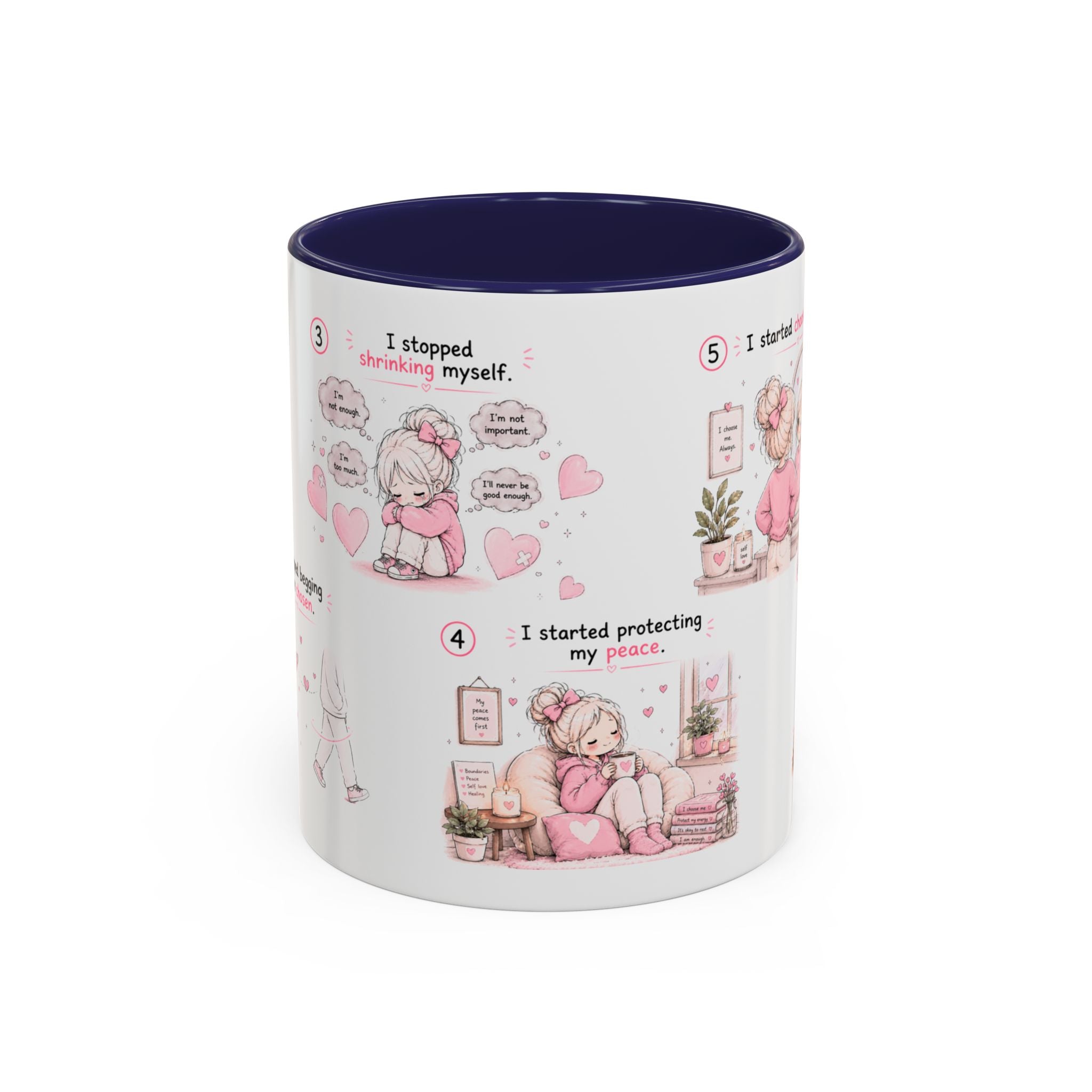 I Chose Myself Mug Self Love Healing Journey Gift for Women