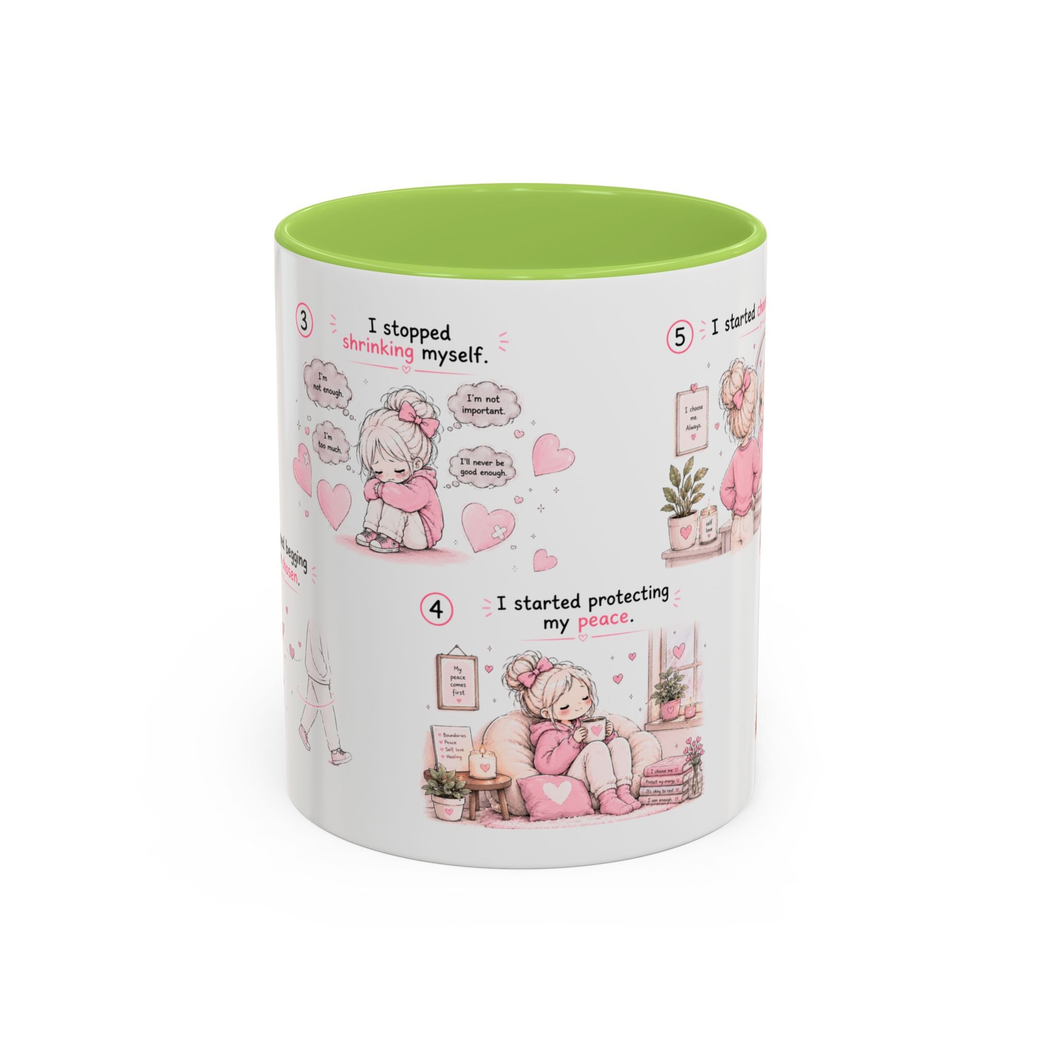 I Chose Myself Mug Self Love Healing Journey Gift for Women