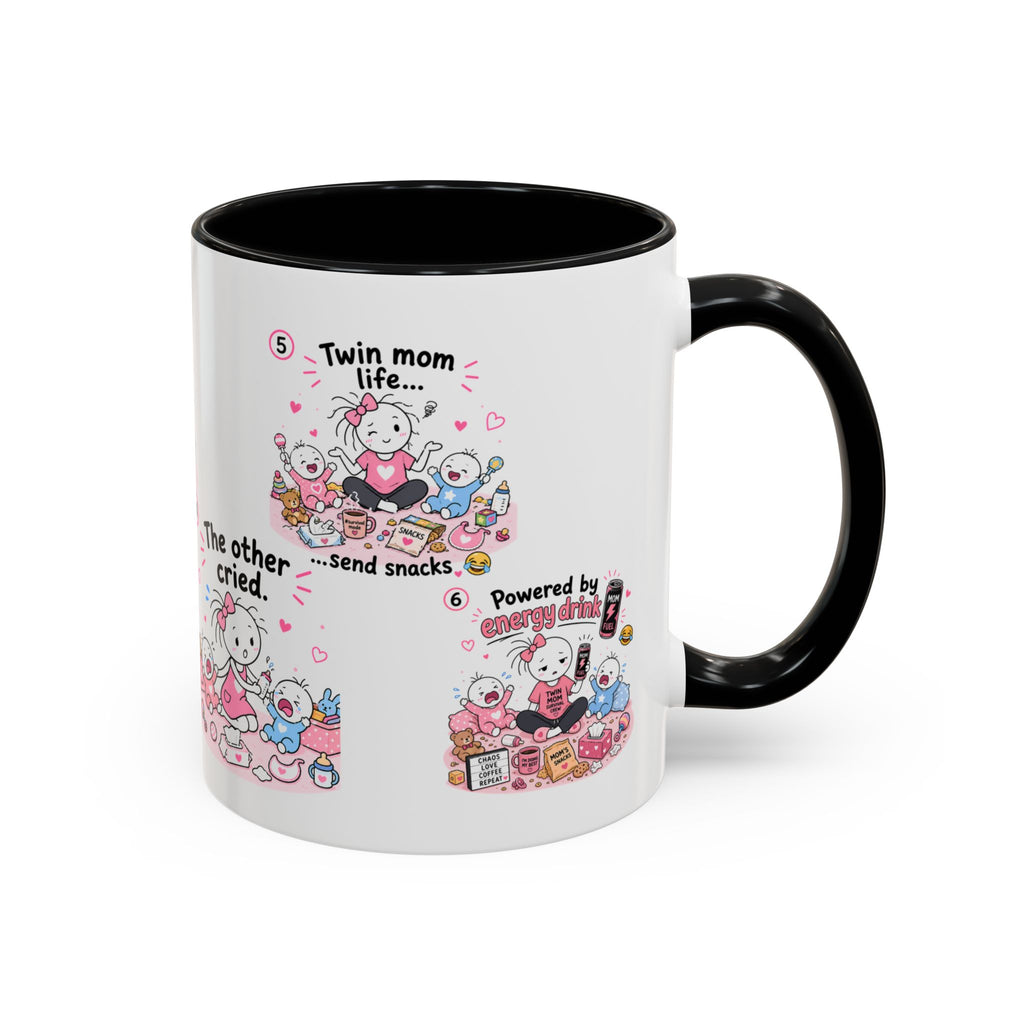 Twin Mom Life Mug Funny Twin Mom Gift Twin Mom Coffee Cup Mother of Twins Mug