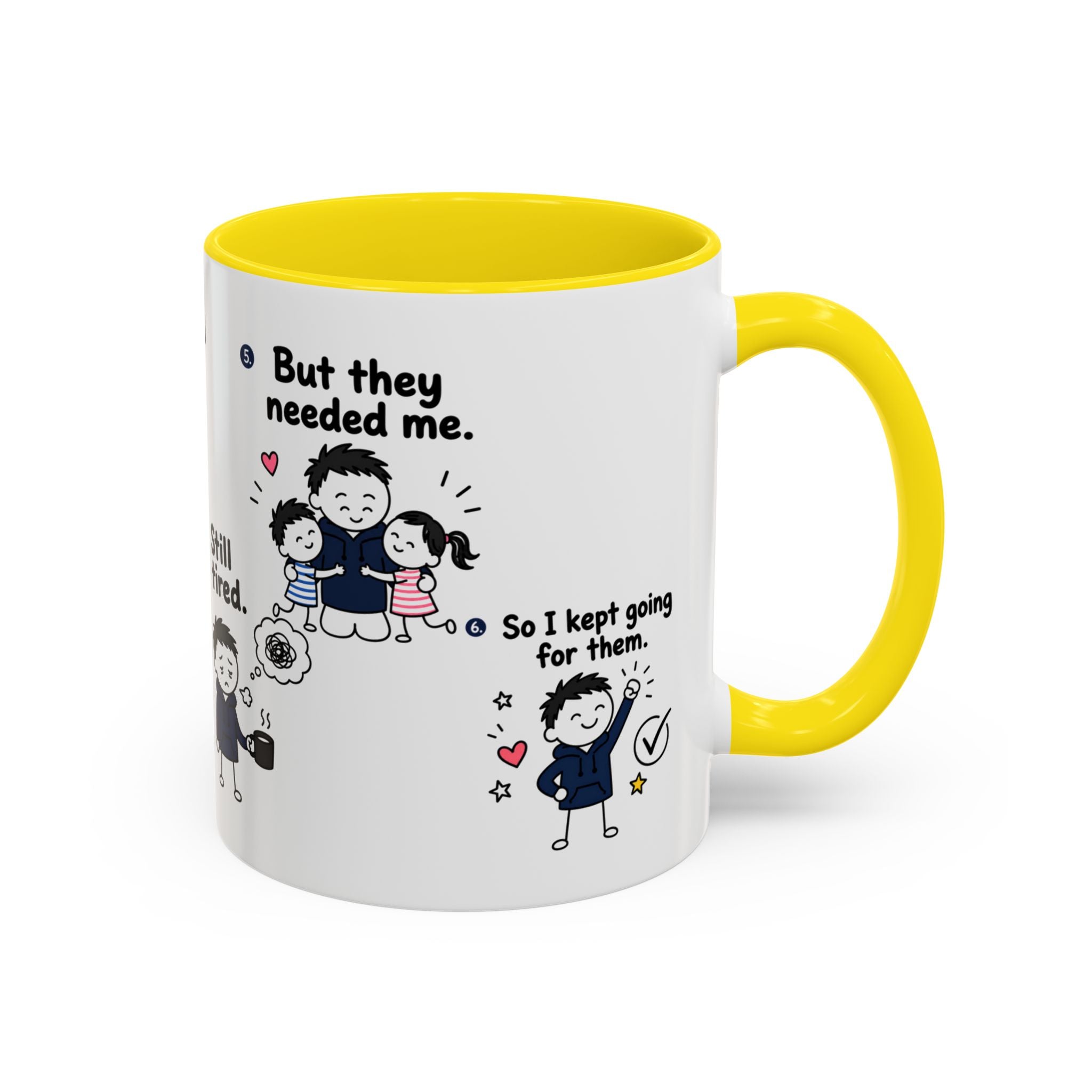 Still Tired Dad Mug, Dad Duties Called Coffee Mug, Funny Fatherhood Gift, Dad Life Mug, Gift for Dad, New Dad Present
