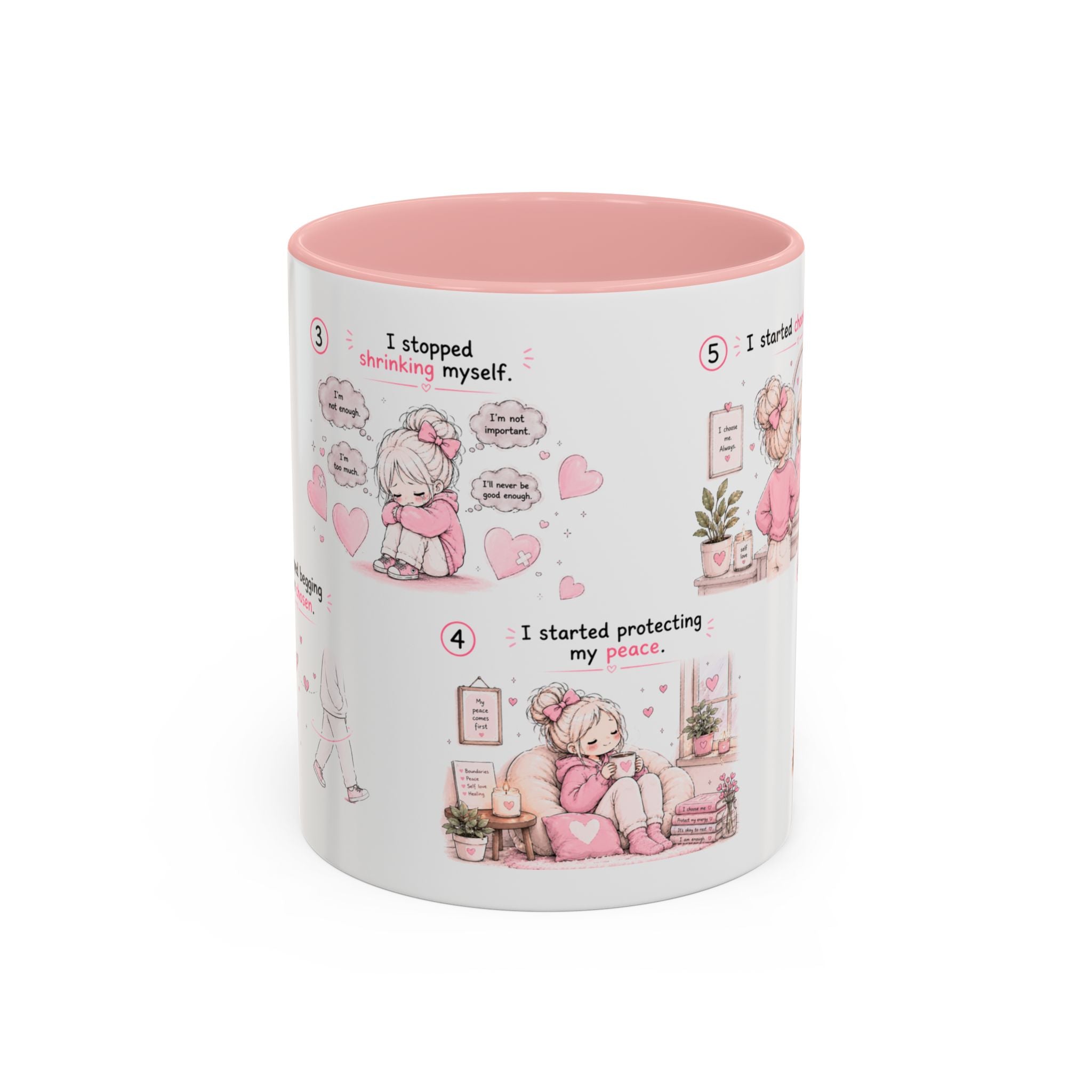 I Chose Myself Mug Self Love Healing Journey Gift for Women
