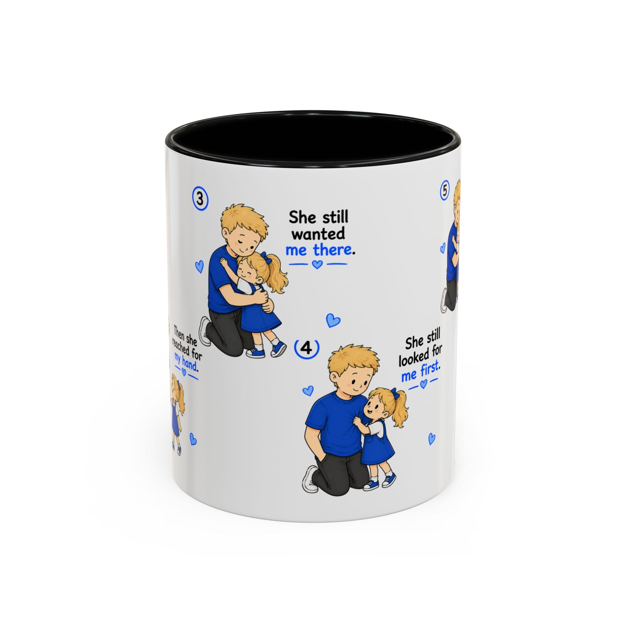 She Will Always Be My Little Girl Mug Girl Dad Gift Father Daughter Coffee Mug Dad Daughter Comic Story Mug Fathers Day Gift