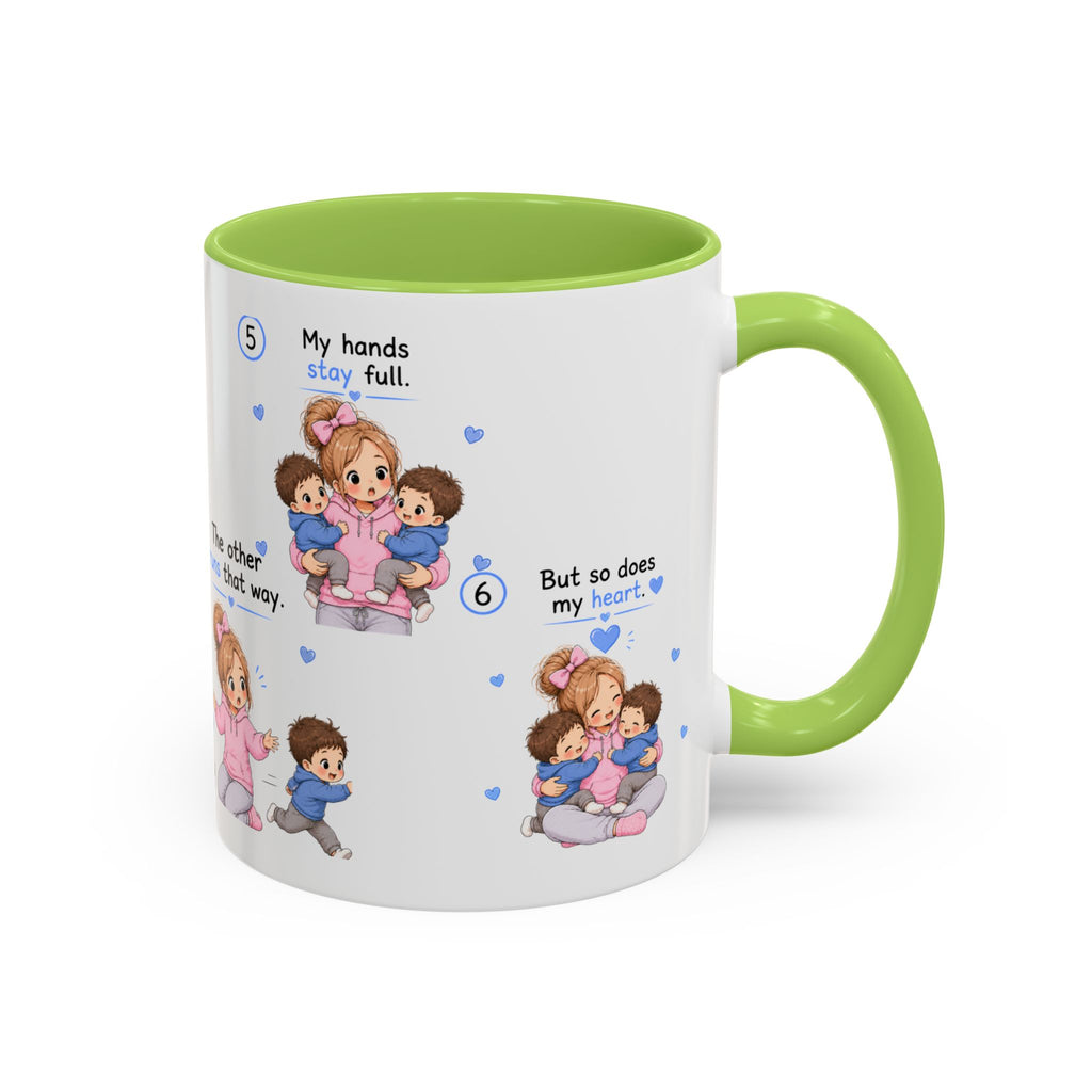 Twin Mom Mug Double the Chaos Double the Love Coffee Cup