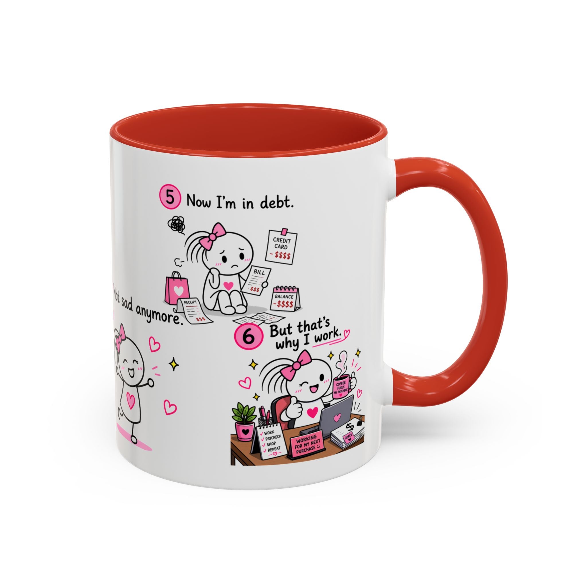 Retail Therapy Mug Funny Shopping Mug Online Shopping Gift Self Care Coffee Cup