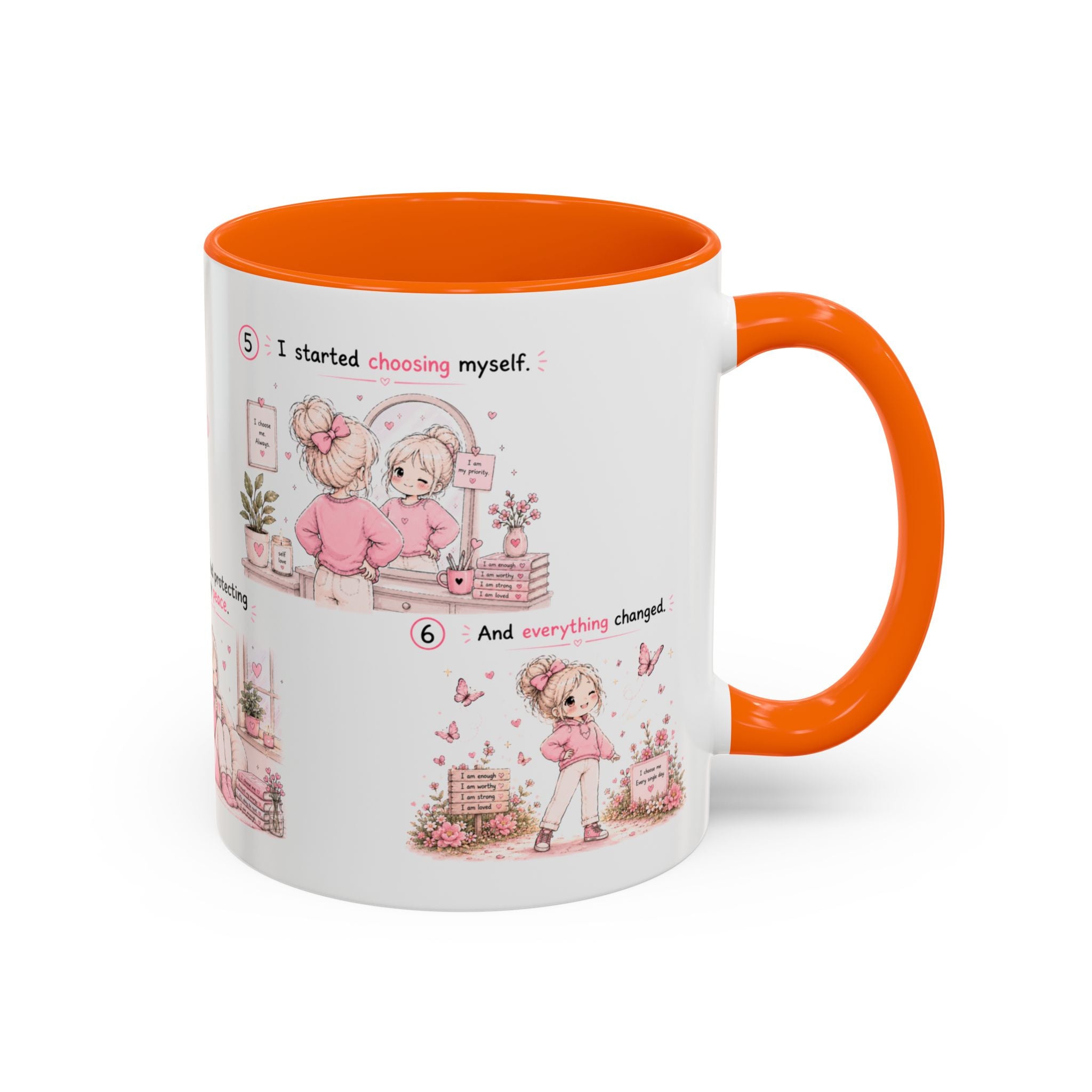 I Chose Myself Mug Self Love Healing Journey Gift for Women