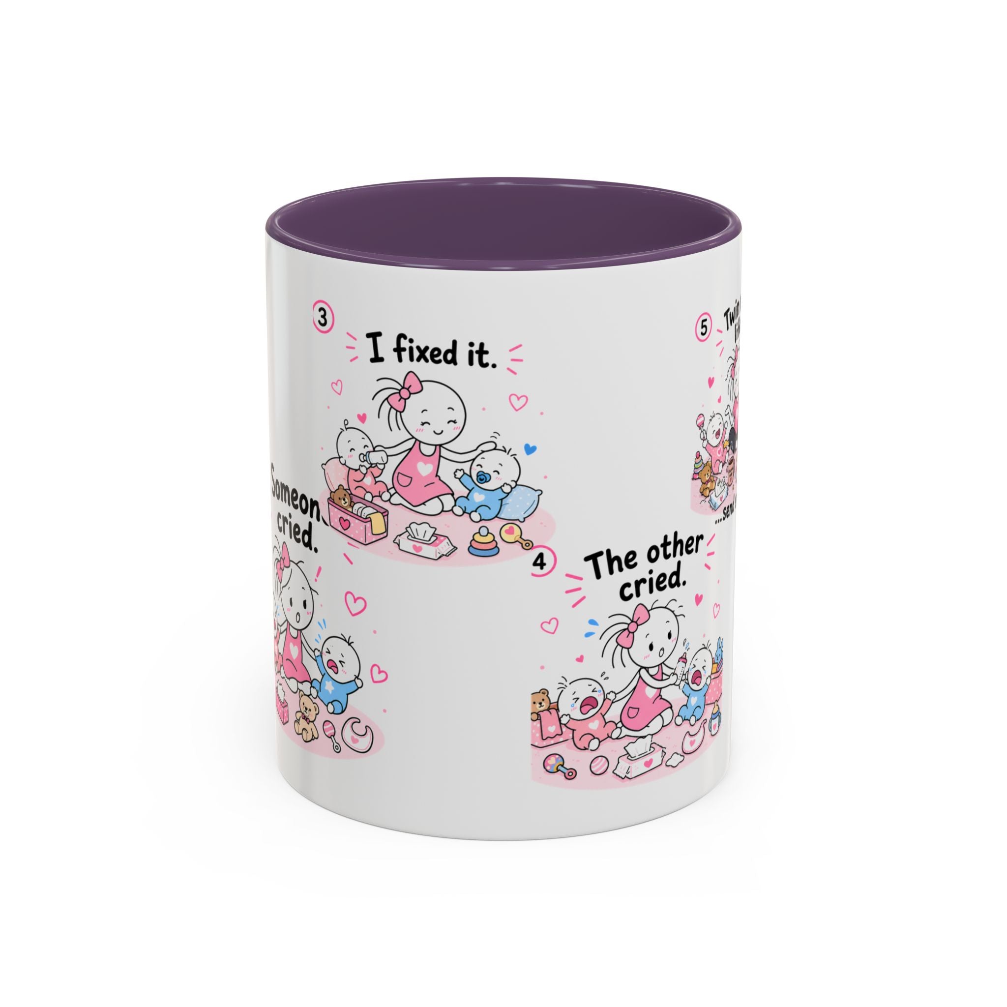 Twin Mom Life Mug Funny Twin Mom Gift Twin Mom Coffee Cup Mother of Twins Mug