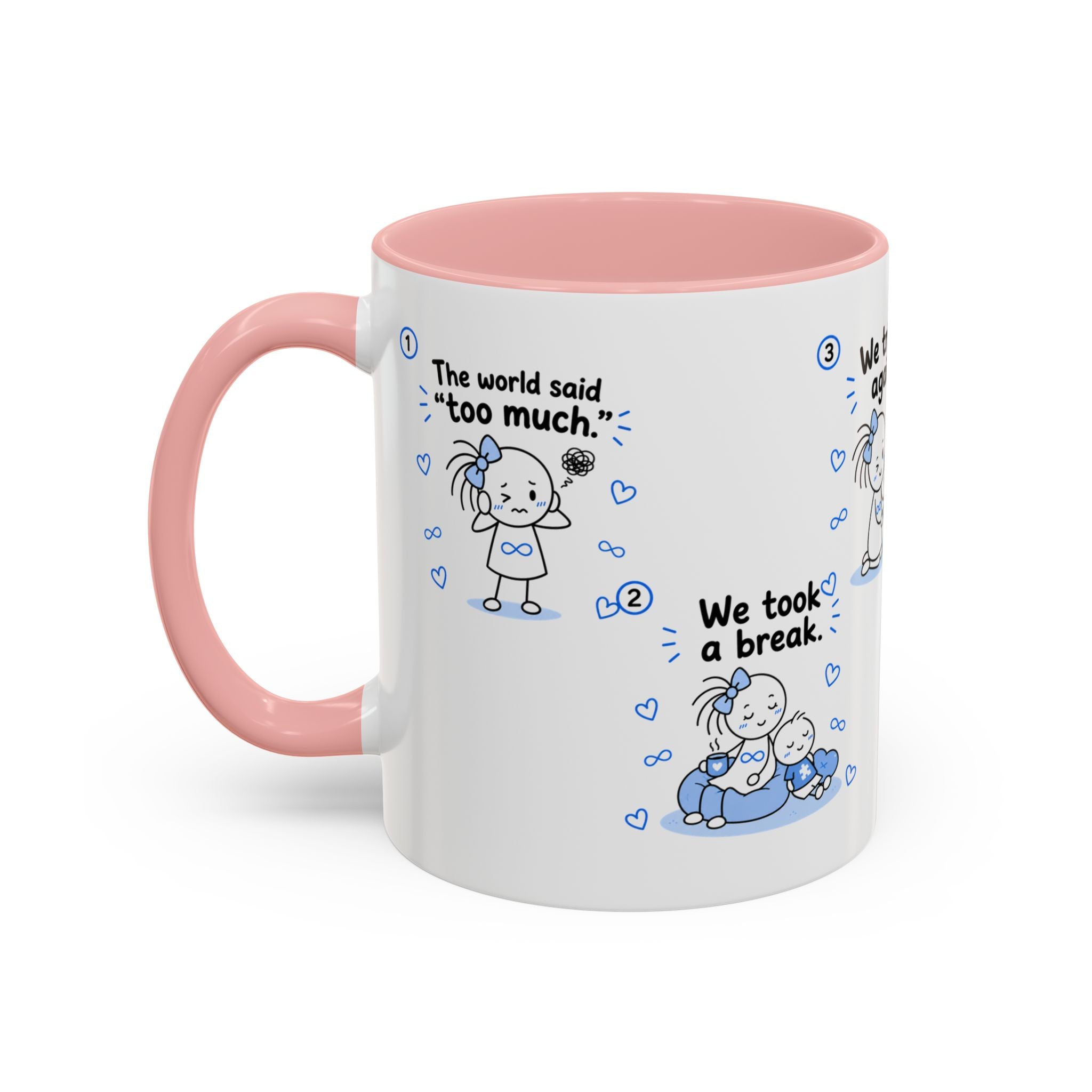 Autism Moms Dont Quit Mug Autism Mom Gift Special Needs Parent Coffee Cup