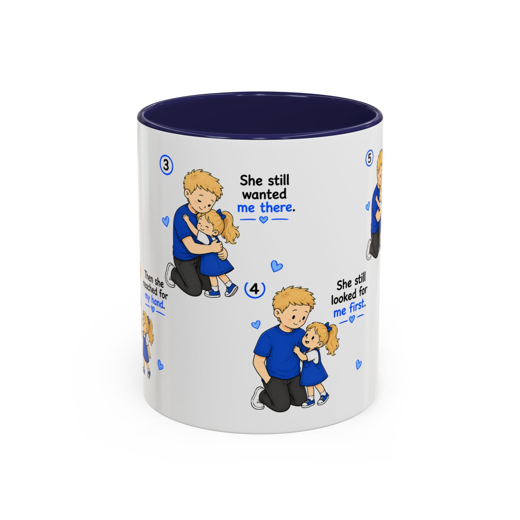 She Will Always Be My Little Girl Mug Girl Dad Gift Father Daughter Coffee Mug Dad Daughter Comic Story Mug Fathers Day Gift