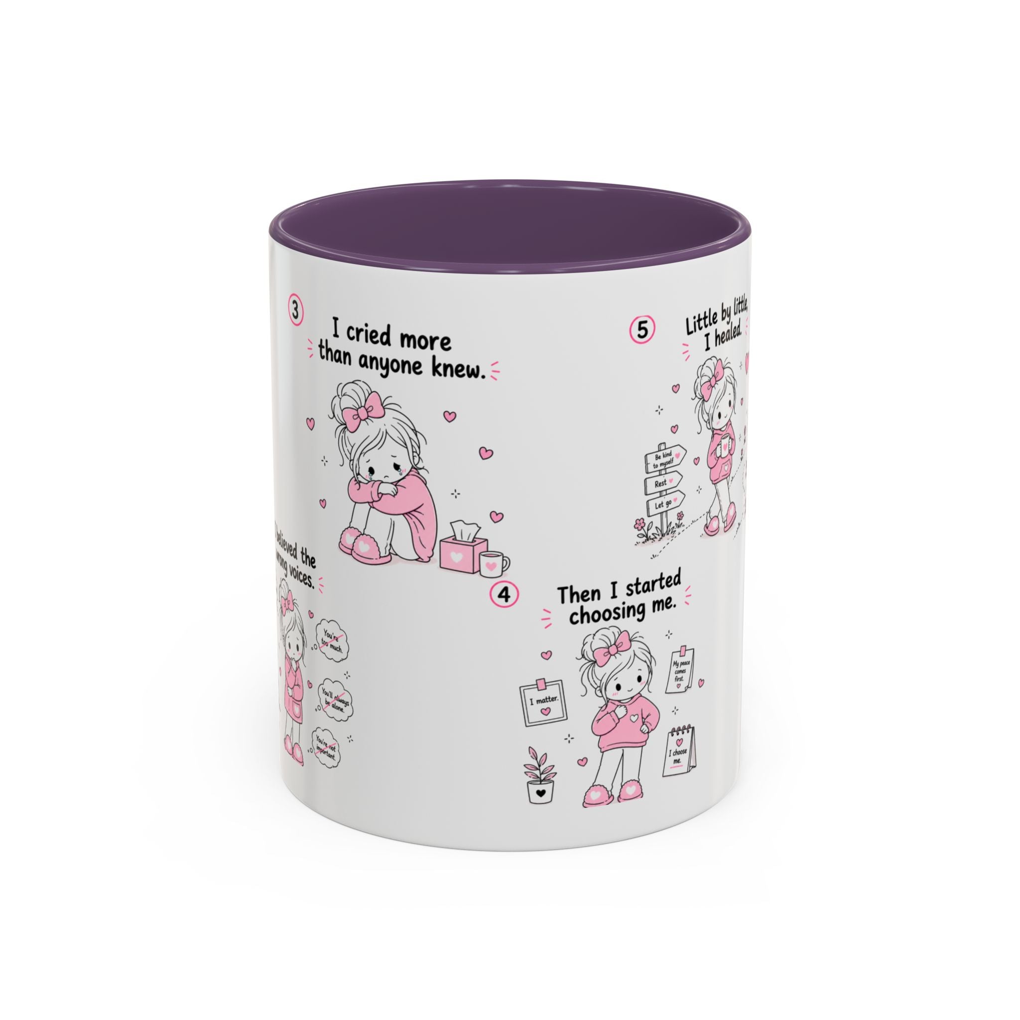 She Found Herself Again Mug Self Love Healing Journey Coffee Cup