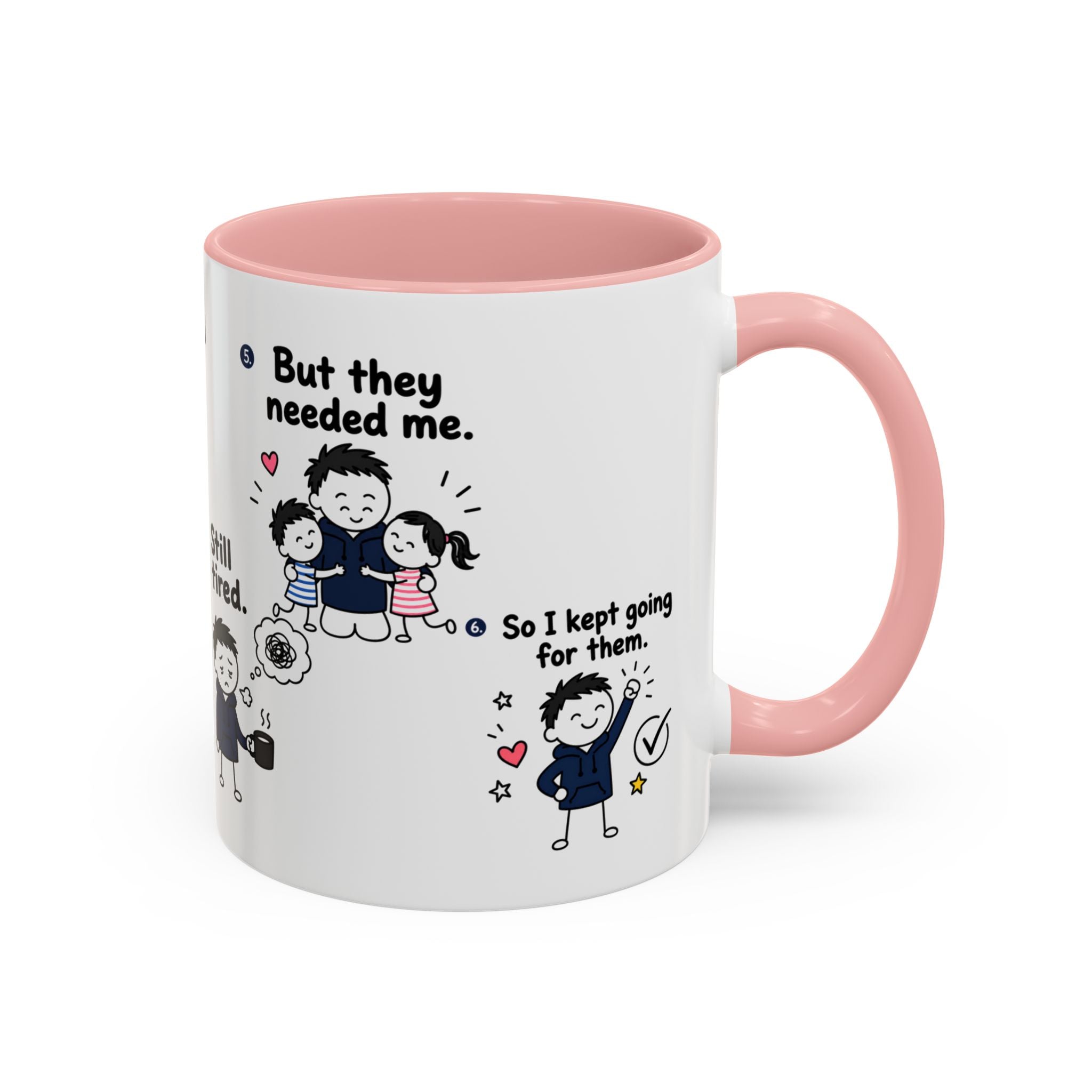 Still Tired Dad Mug, Dad Duties Called Coffee Mug, Funny Fatherhood Gift, Dad Life Mug, Gift for Dad, New Dad Present