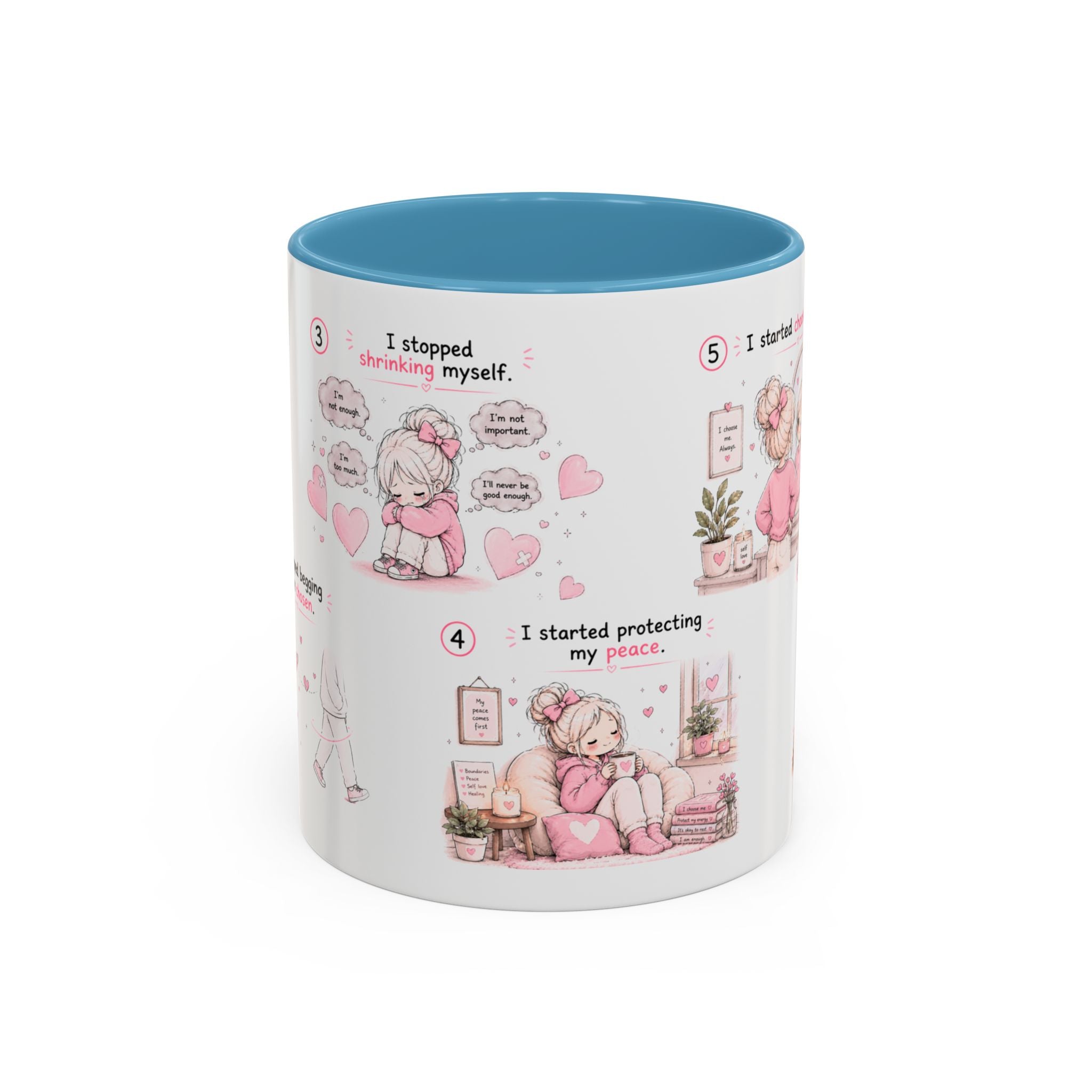 I Chose Myself Mug Self Love Healing Journey Gift for Women
