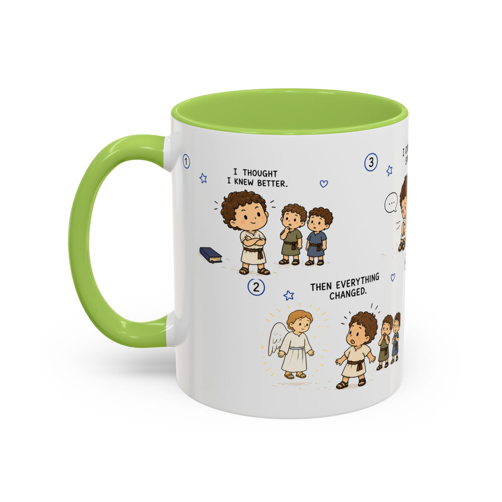 Alma the Younger Christian Story Mug | Faith Inspired Ceramic Coffee Cup | Scripture Gift for Christians | LDS Gift